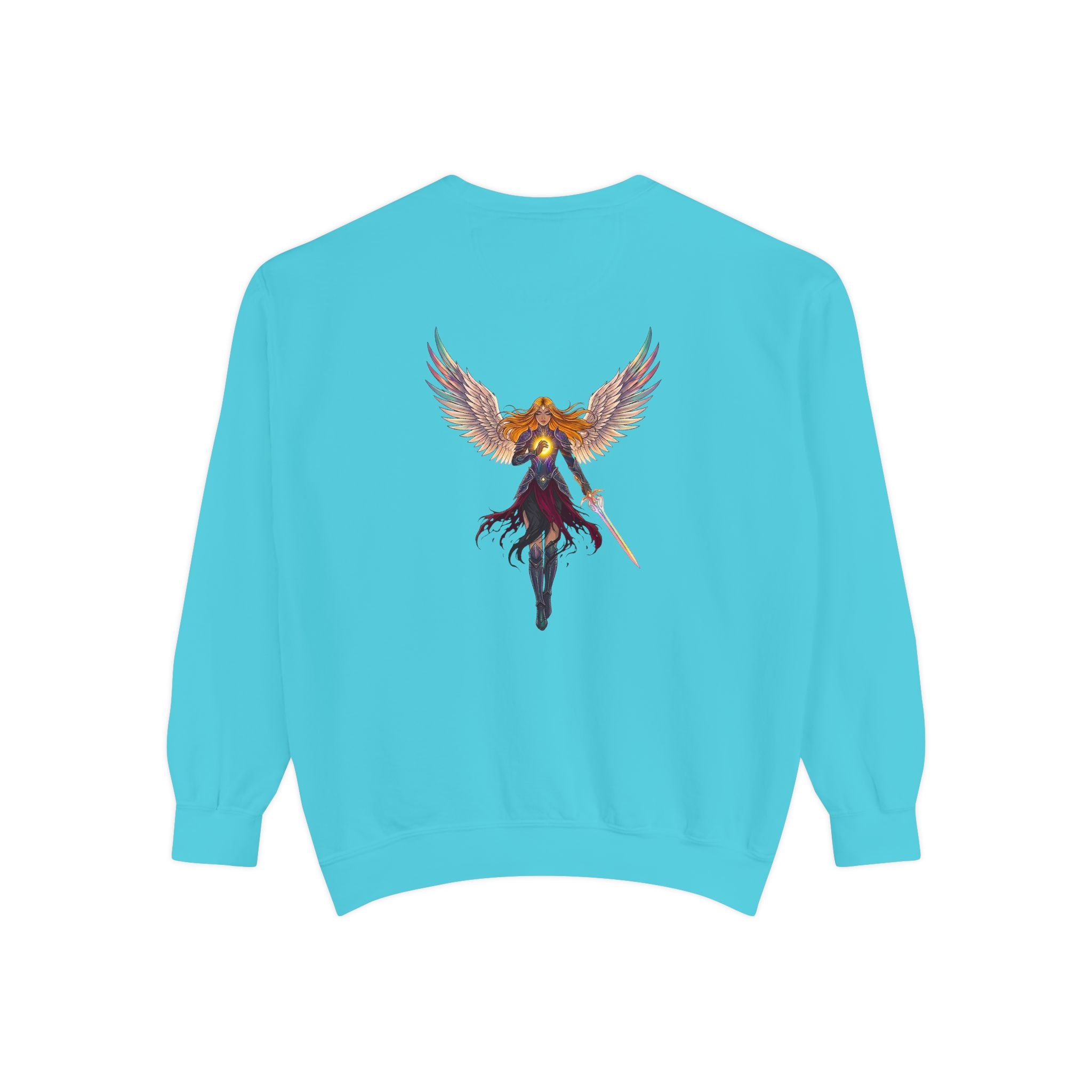 Embrace Your Demons Sweatshirt — Angel Warrior Graphic Crewneck