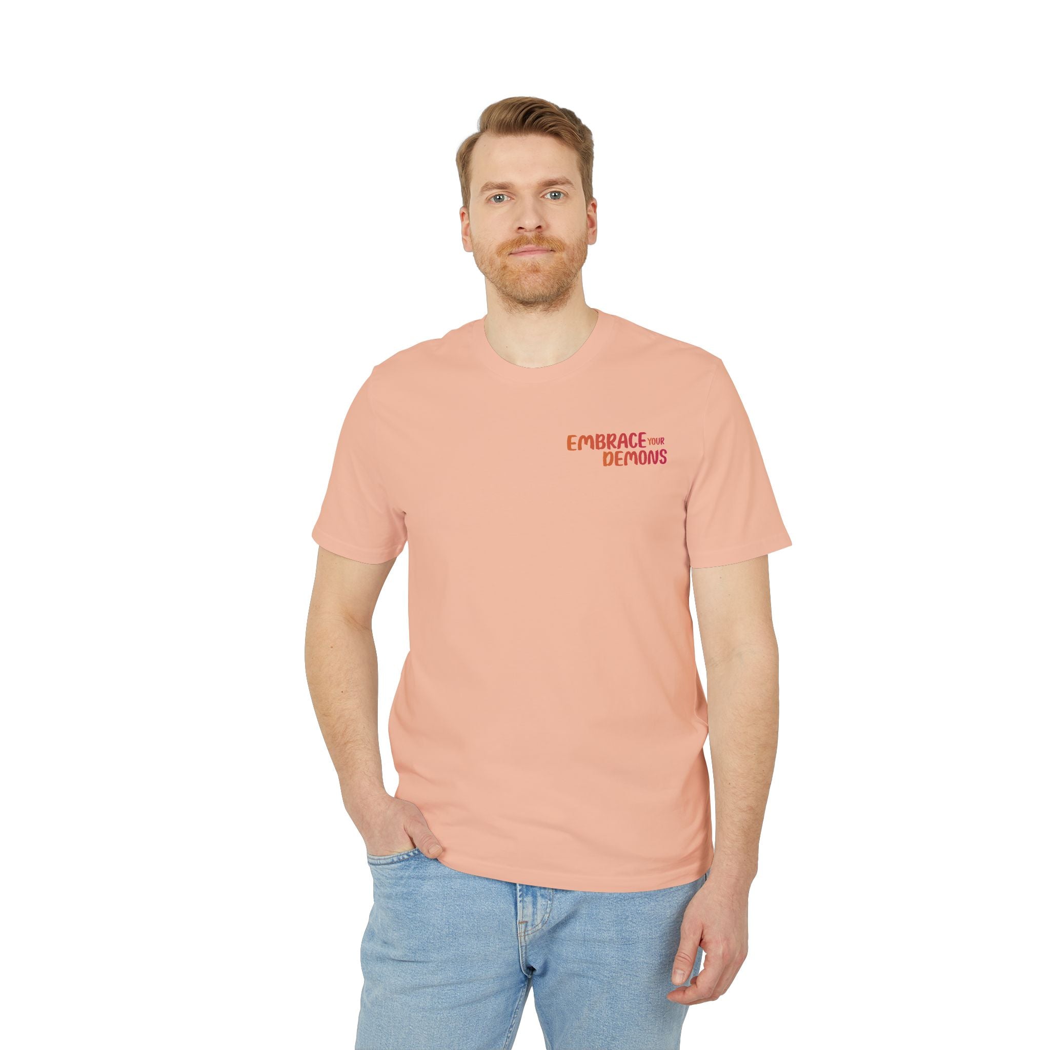 T-Shirt — "Embrace the Demons" Beautifully Dangerous Graphic Tee