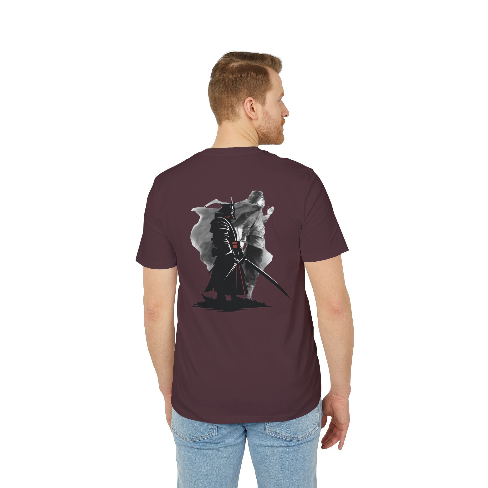 Samurai Shadow Tee — "Embrace the Demons" Graphic T-Shirt
