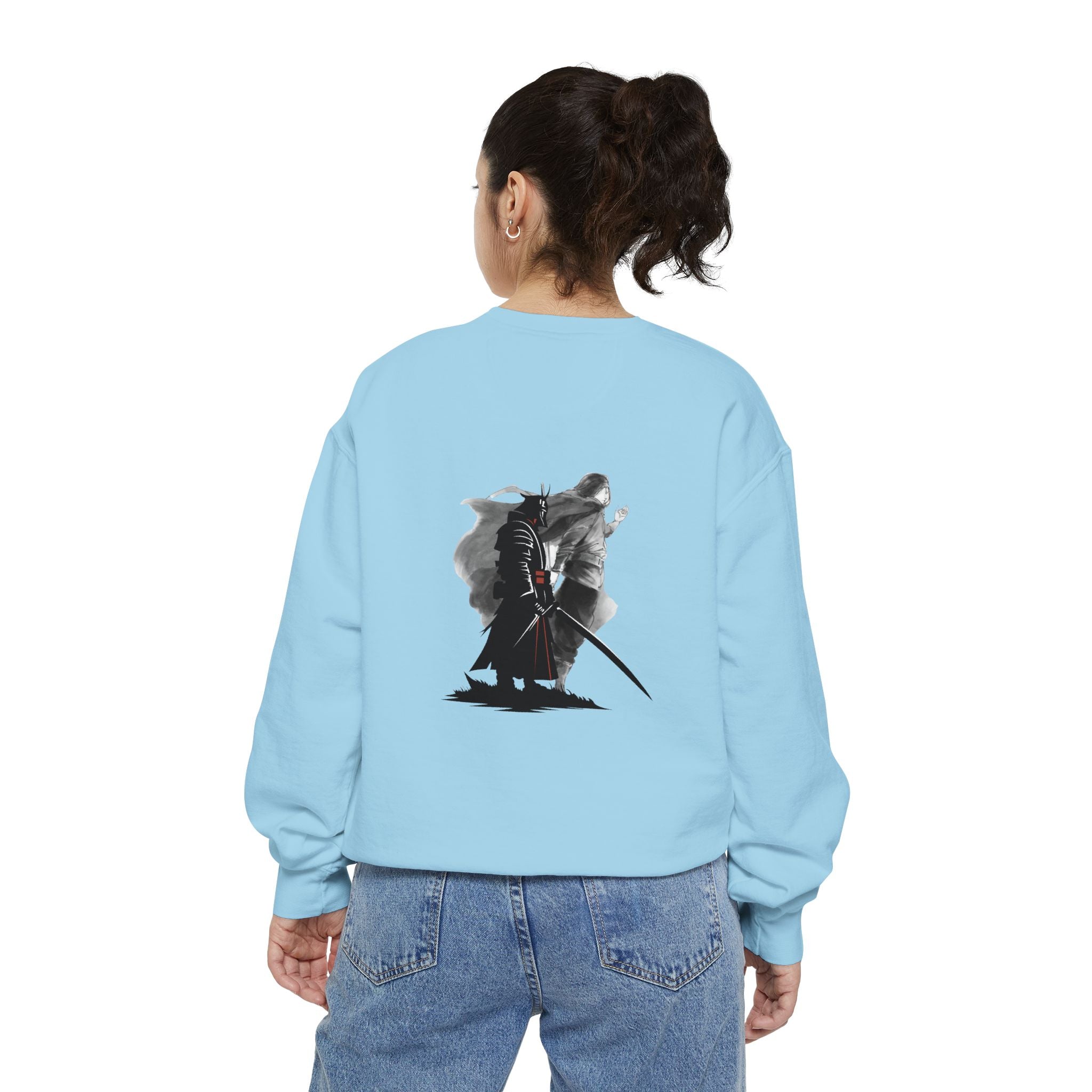 Embrace Your Demons Sweatshirt — Samurai Warrior Graphic Crewneck