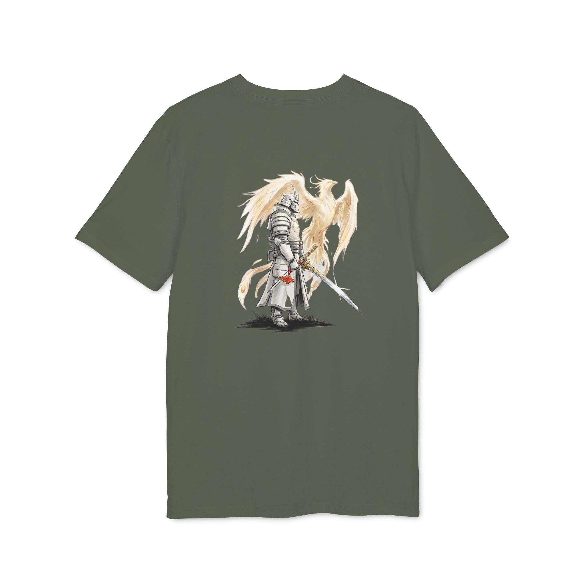 T-Shirt — “I Am Forged By My Shadow” Knight Angel Graphic Tee
