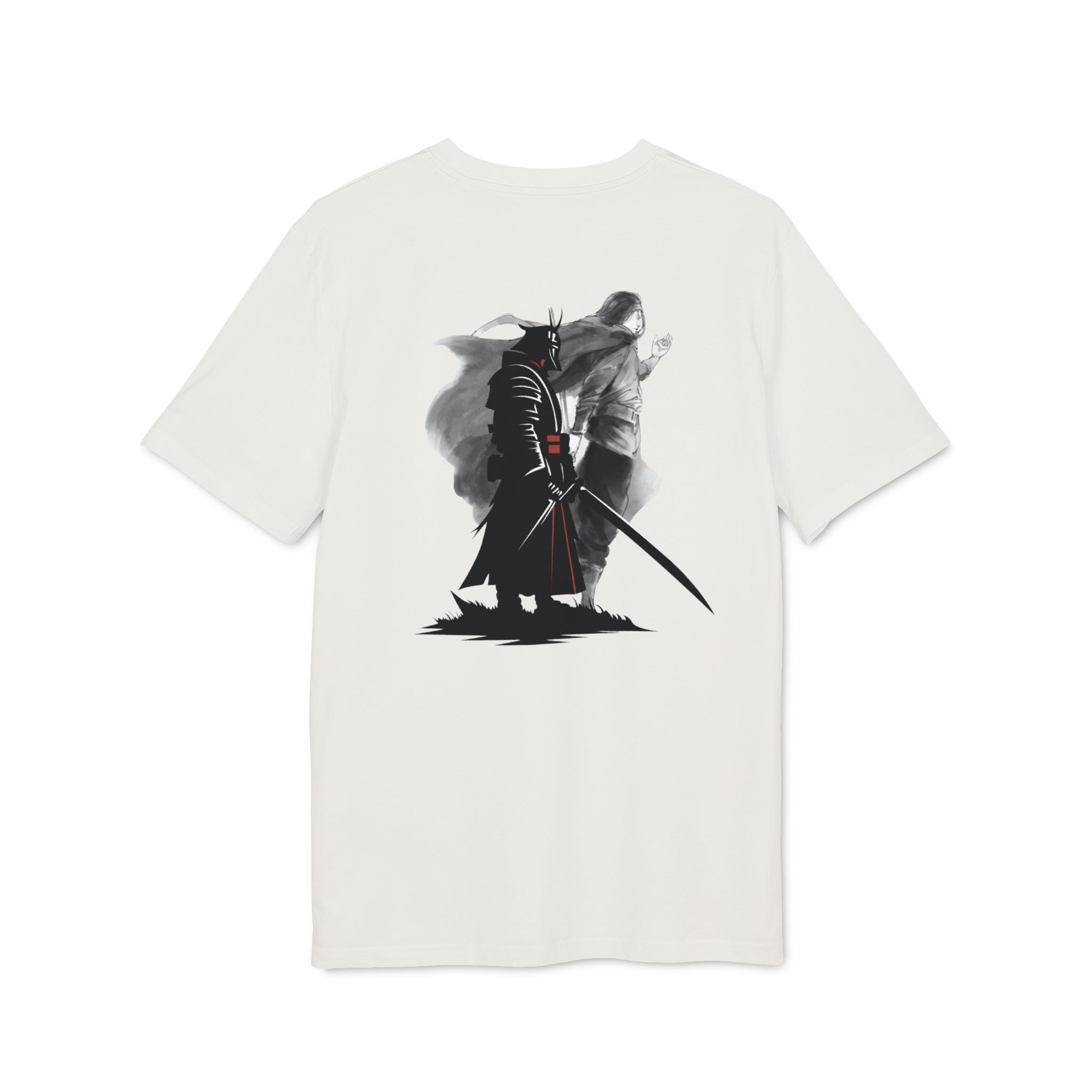 Samurai Shadow Tee — "Embrace the Demons" Graphic T-Shirt