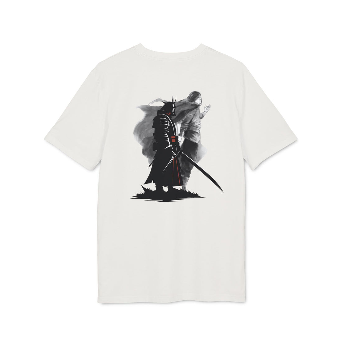 Samurai Shadow Tee — "Embrace the Demons" Graphic T-Shirt