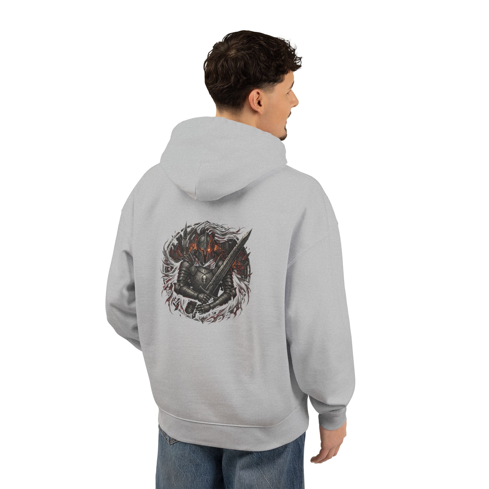 Embrace Your Demons Hoodie — Graphic Organic Relaxed Pullover