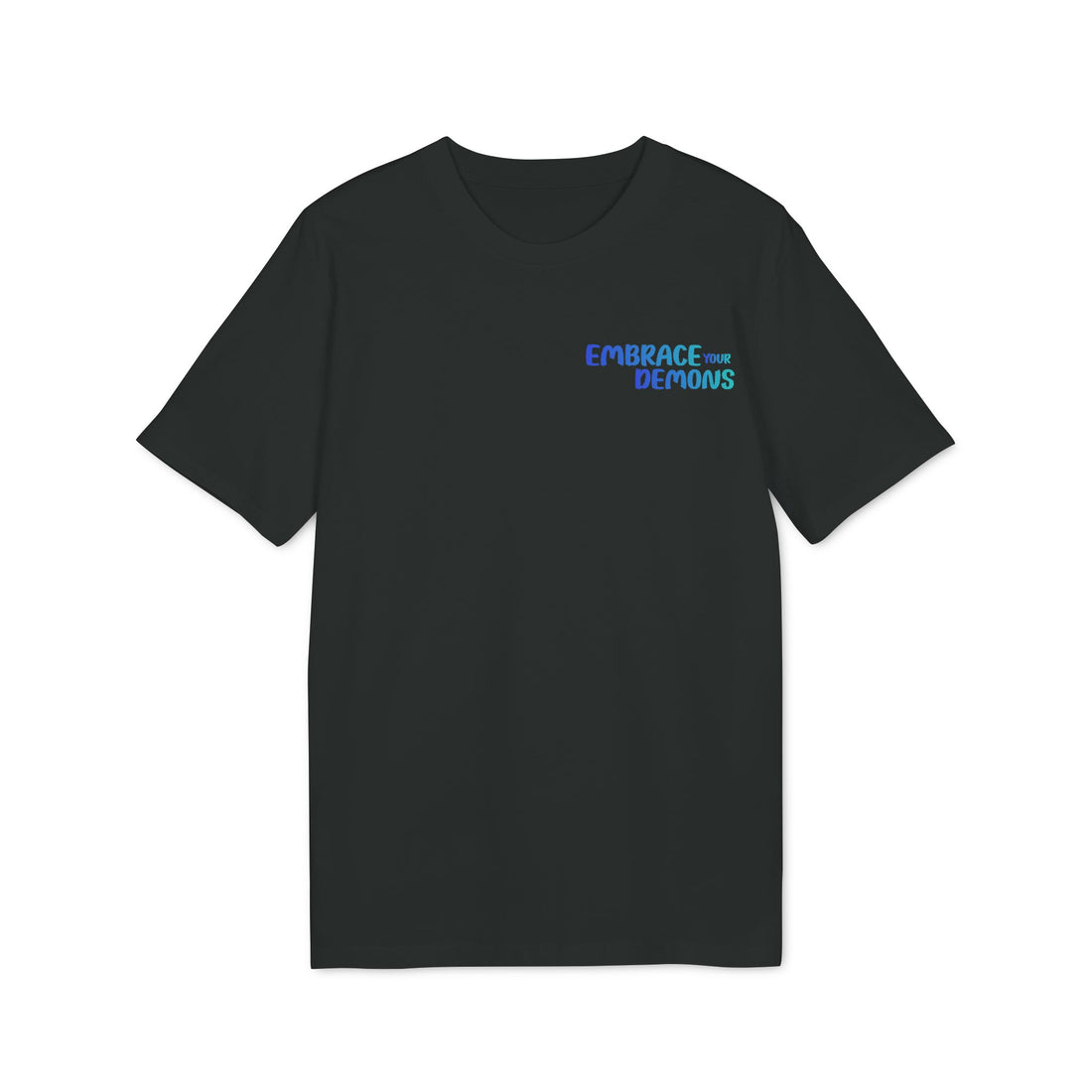Samurai Shadow Tee — "Embrace the Demons" Graphic T-Shirt