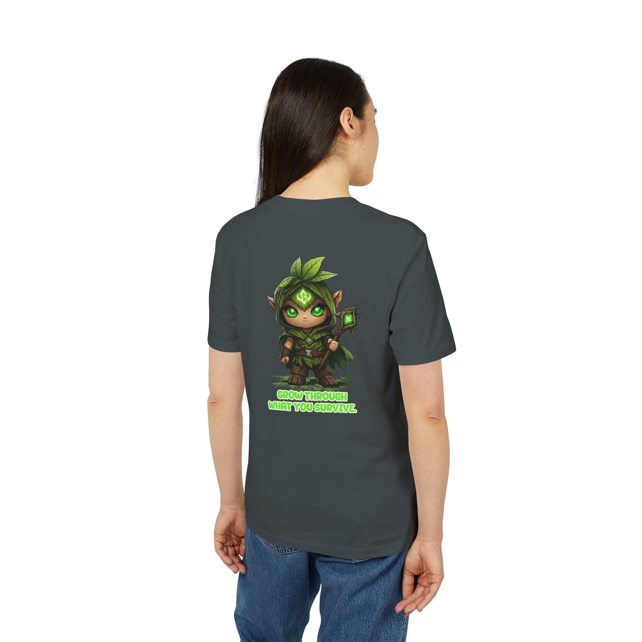 Embrace Your Demons T-Shirt — Cute Forest Mage Graphic Tee