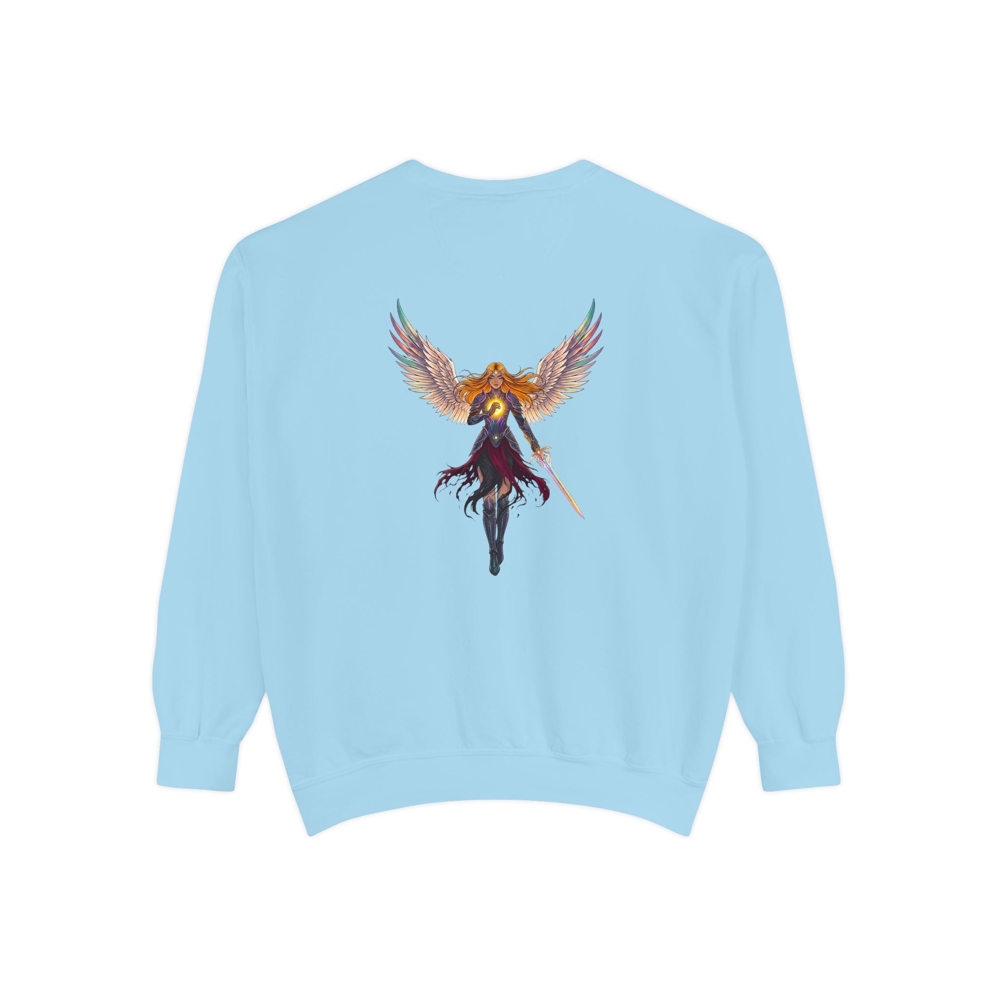 Embrace Your Demons Sweatshirt — Angel Warrior Graphic Crewneck