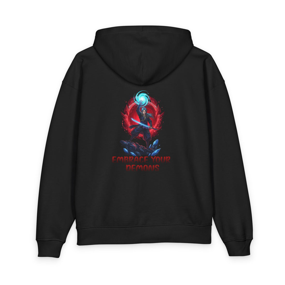 Embrace Your Demons Hoodie — Graphic Spirituality Pullover