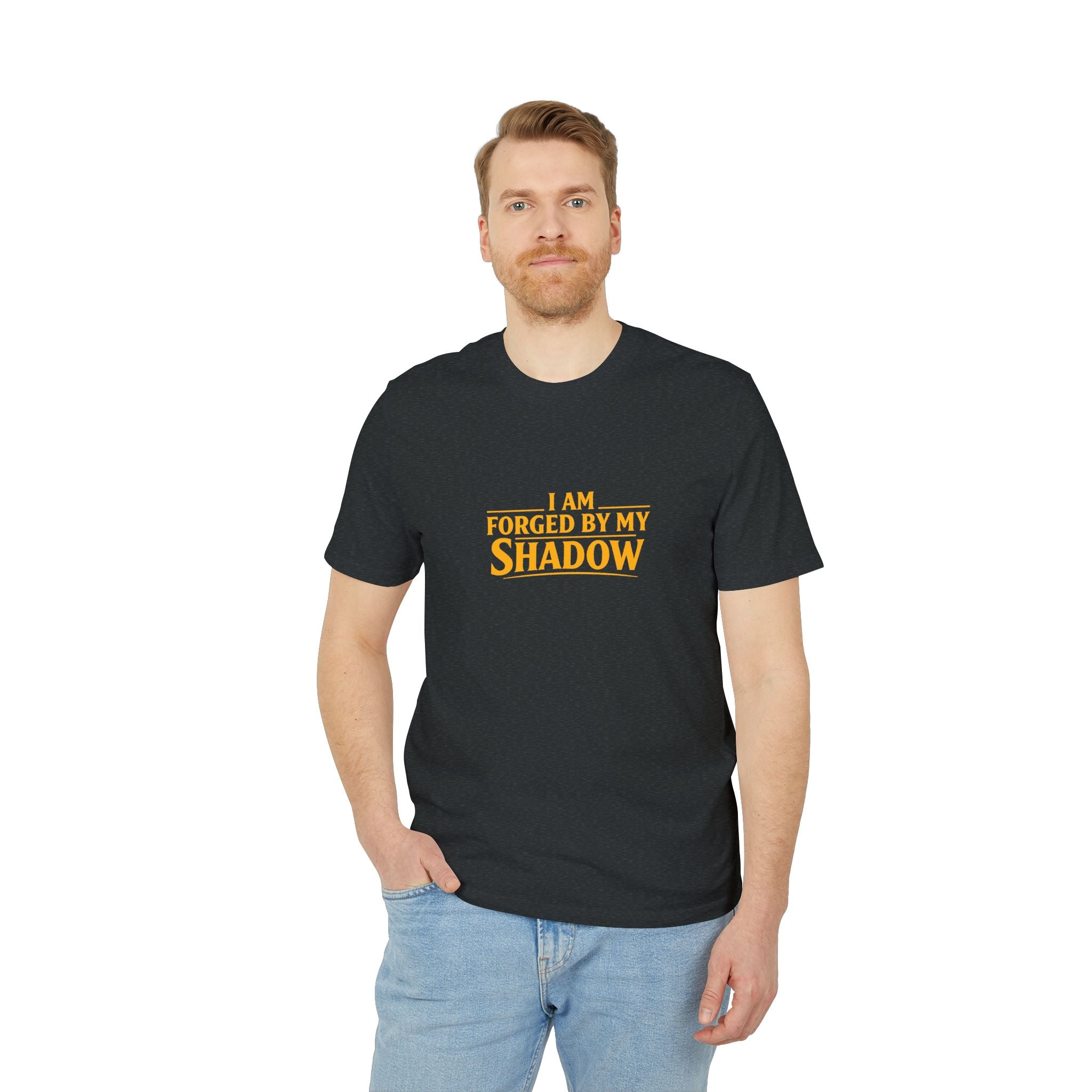 T-Shirt — “I Am Forged By My Shadow” Knight Angel Graphic Tee