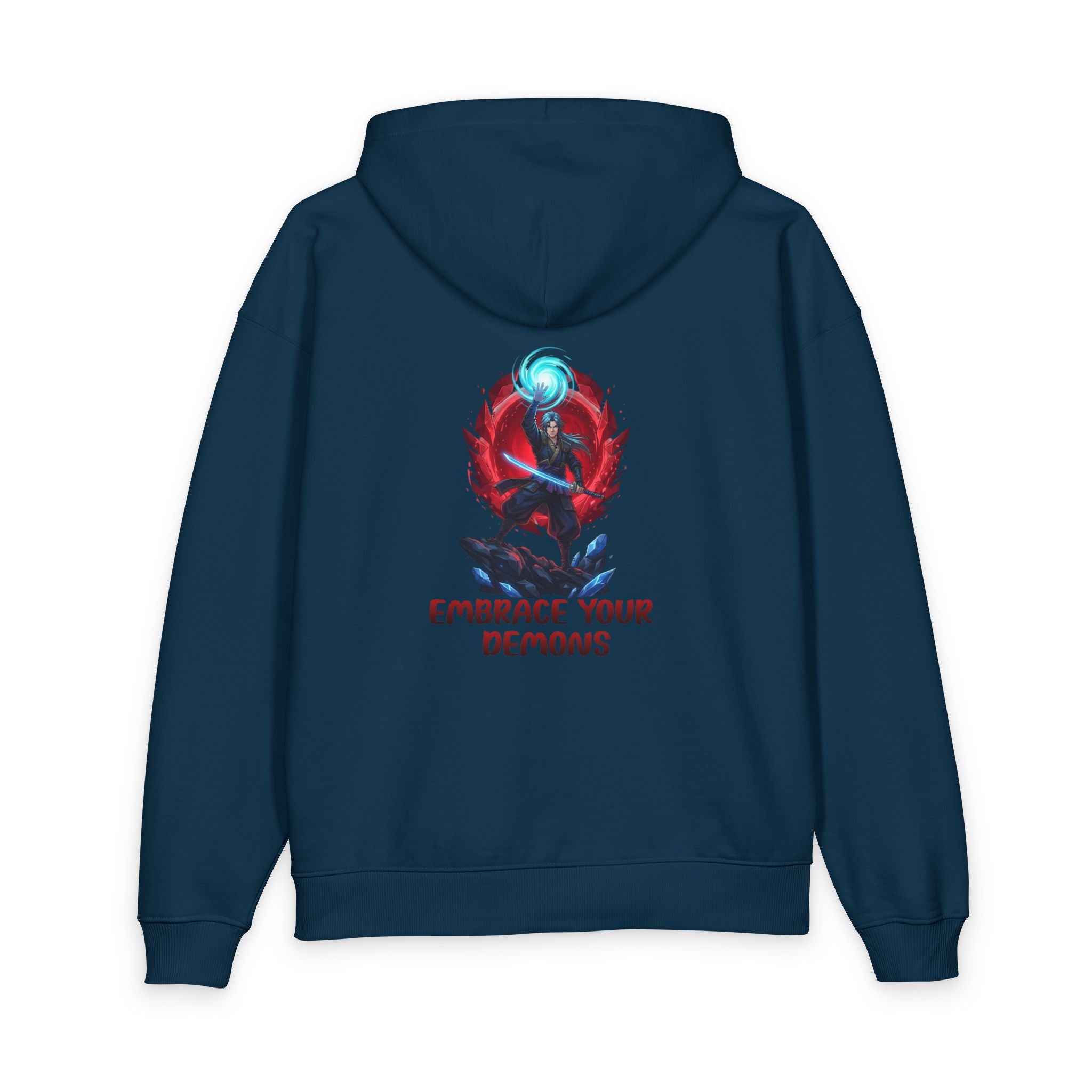 Embrace Your Demons Hoodie — Graphic Spirituality Pullover