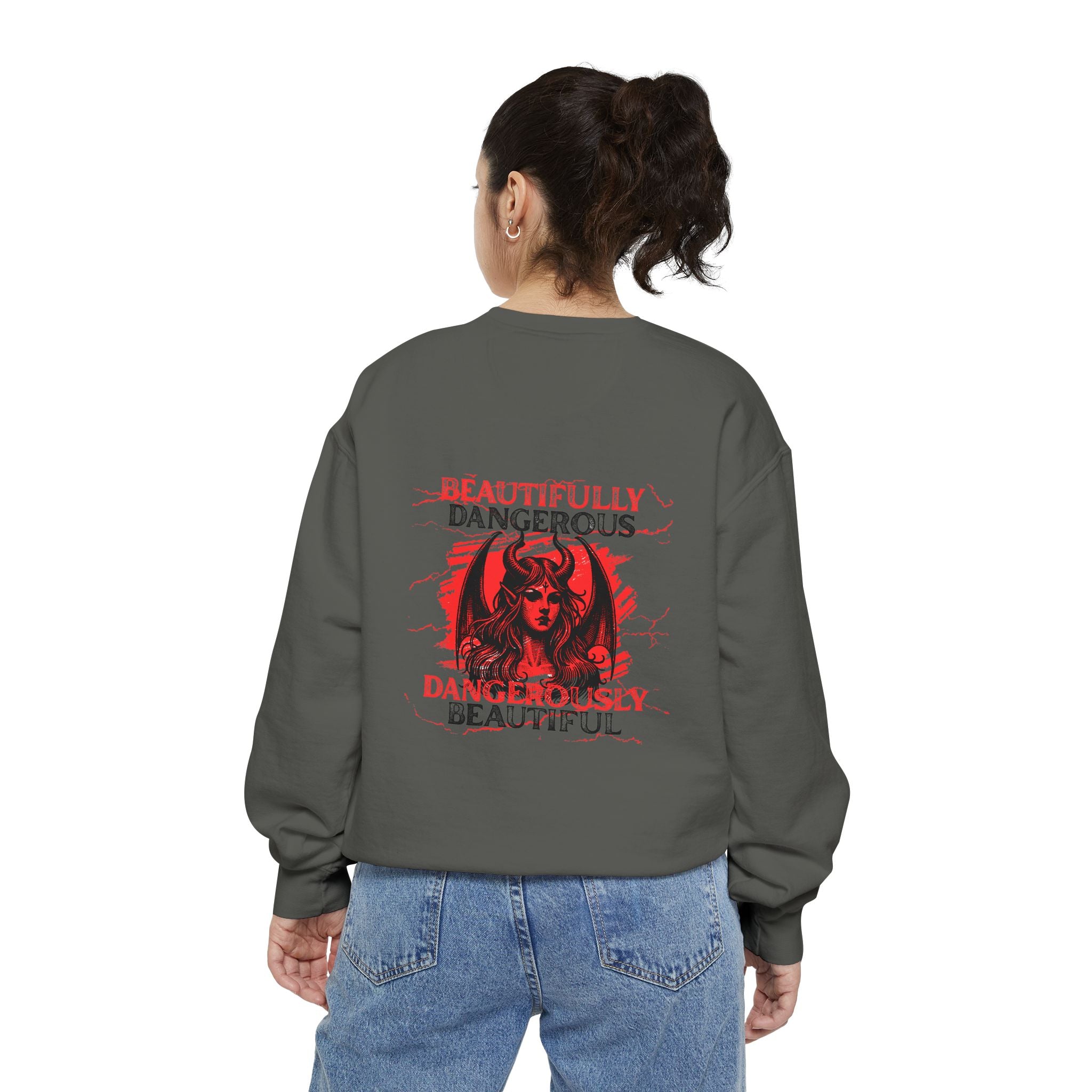 Embrace Your Demons Sweatshirt — Beautifully Dangerous Graphic Crewneck