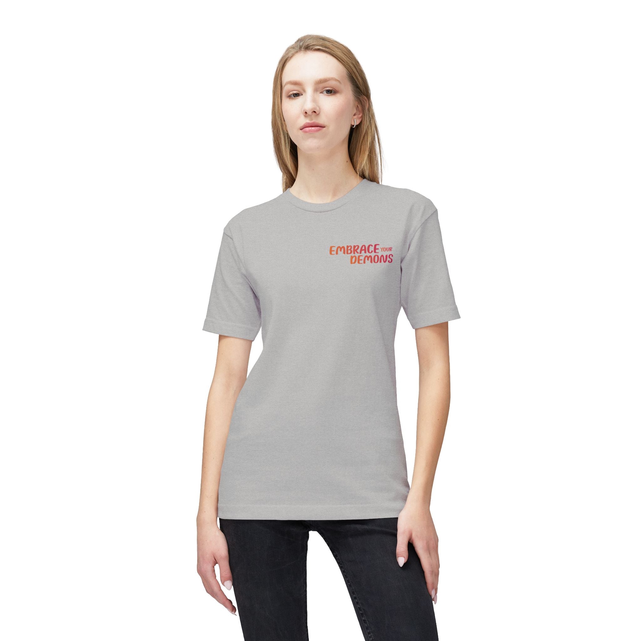 Embrace Your Demons  T-shirt Unisex Midweight