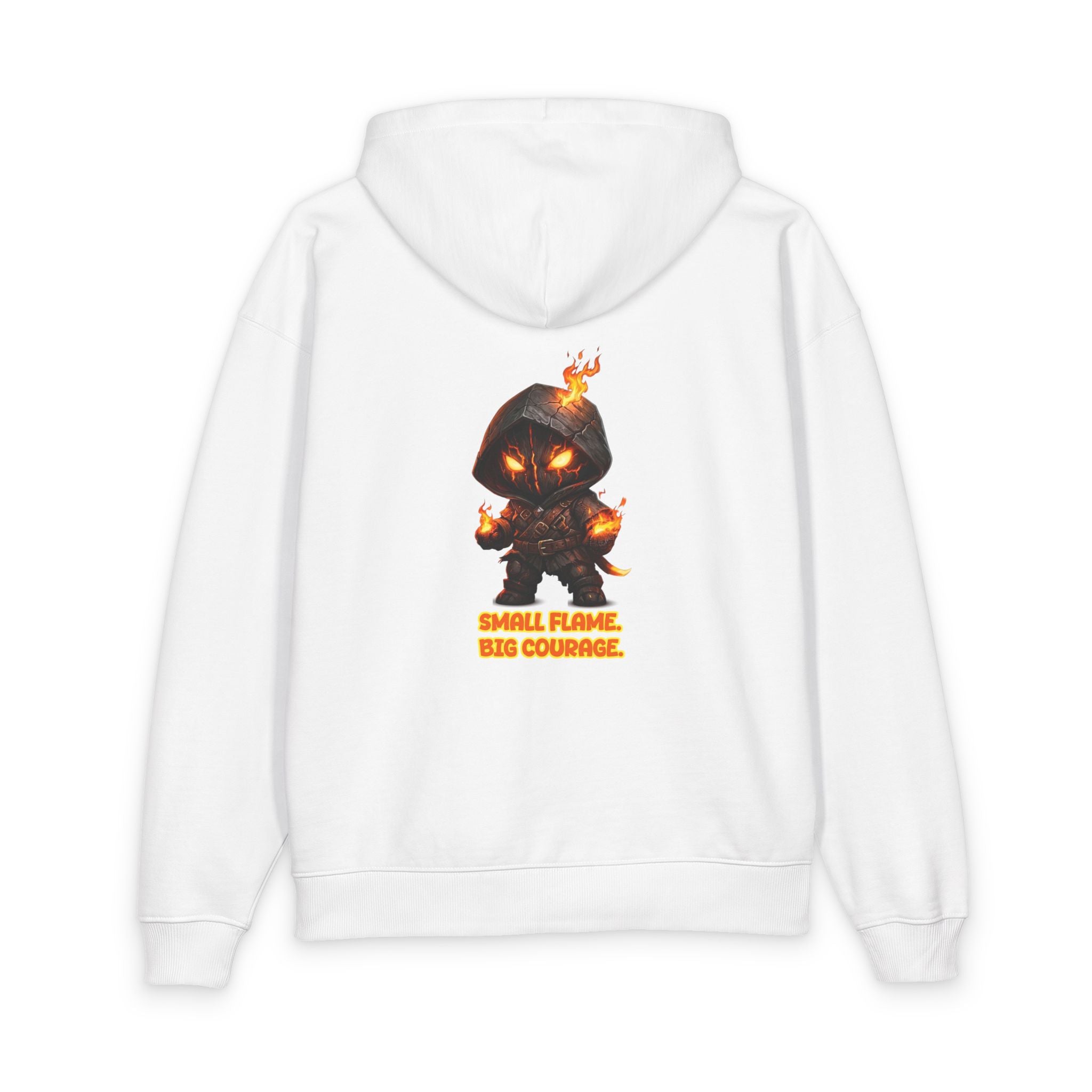 Embrace Your Demons Hoodie — Cute Fiery Demon Graphic Sweatshirt