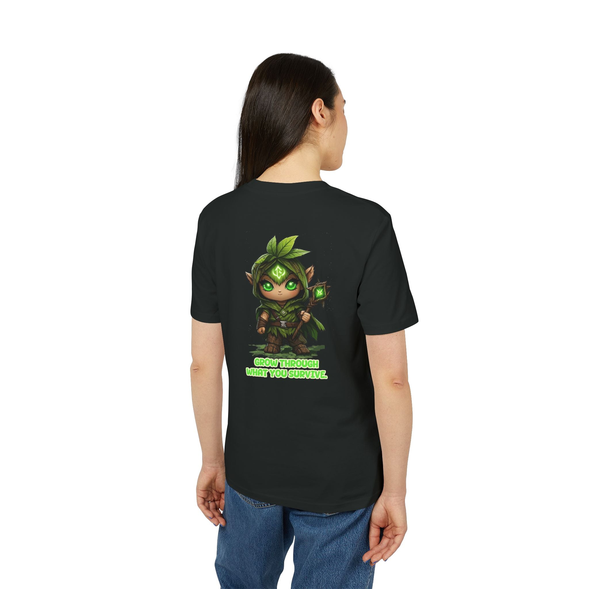 Embrace Your Demons T-Shirt — Cute Forest Mage Graphic Tee