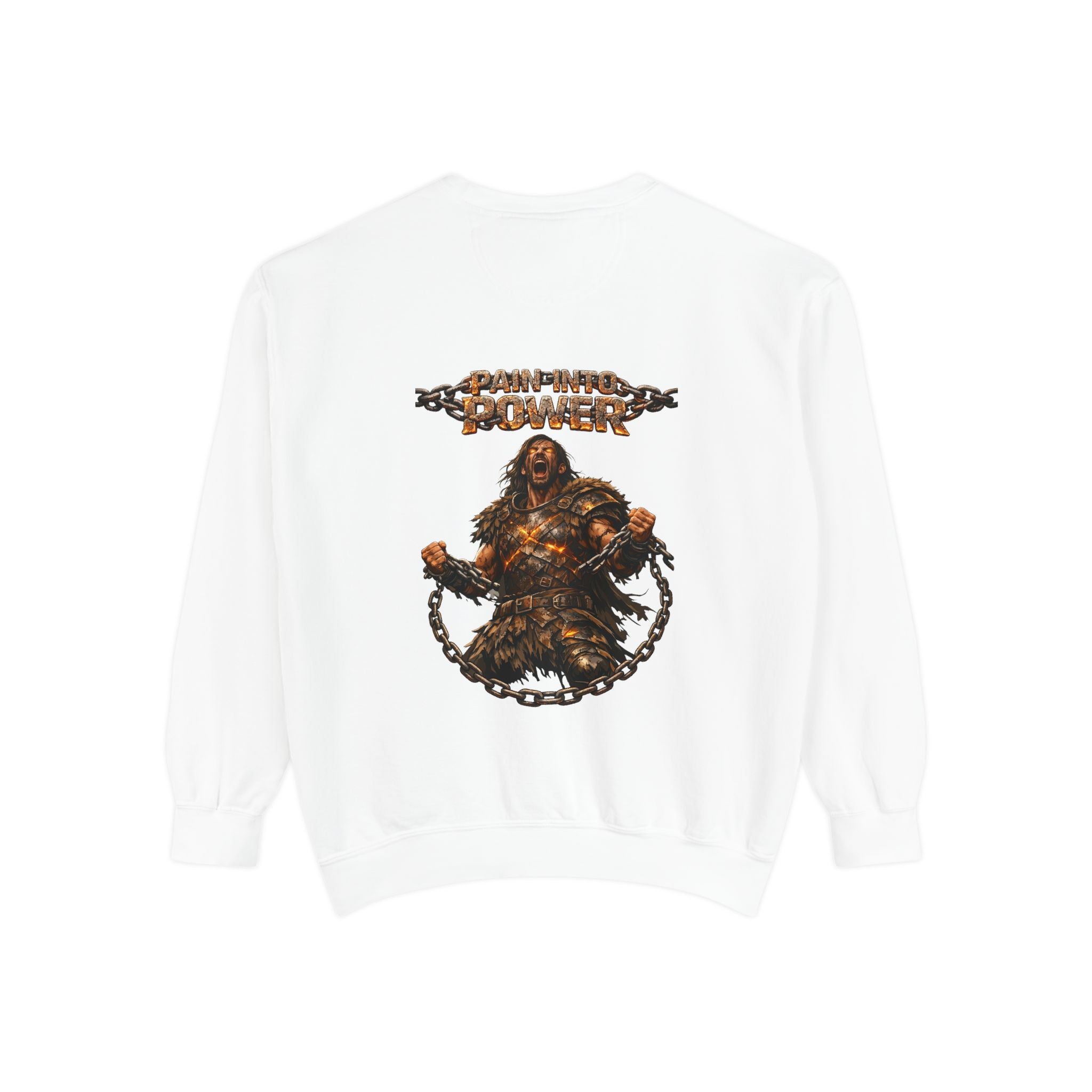 Embrace Your Demons Sweatshirt — Viking Warrior Graphic Crewneck
