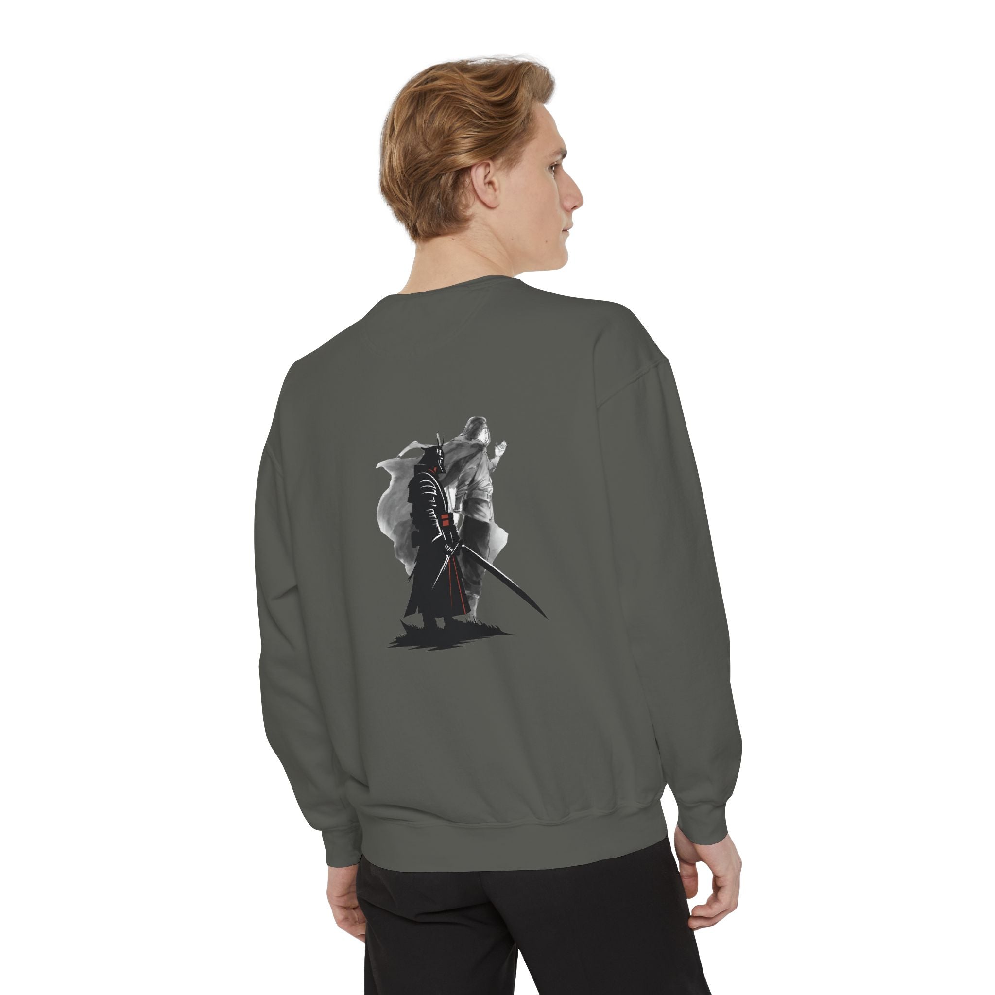 Embrace Your Demons Sweatshirt — Samurai Warrior Graphic Crewneck