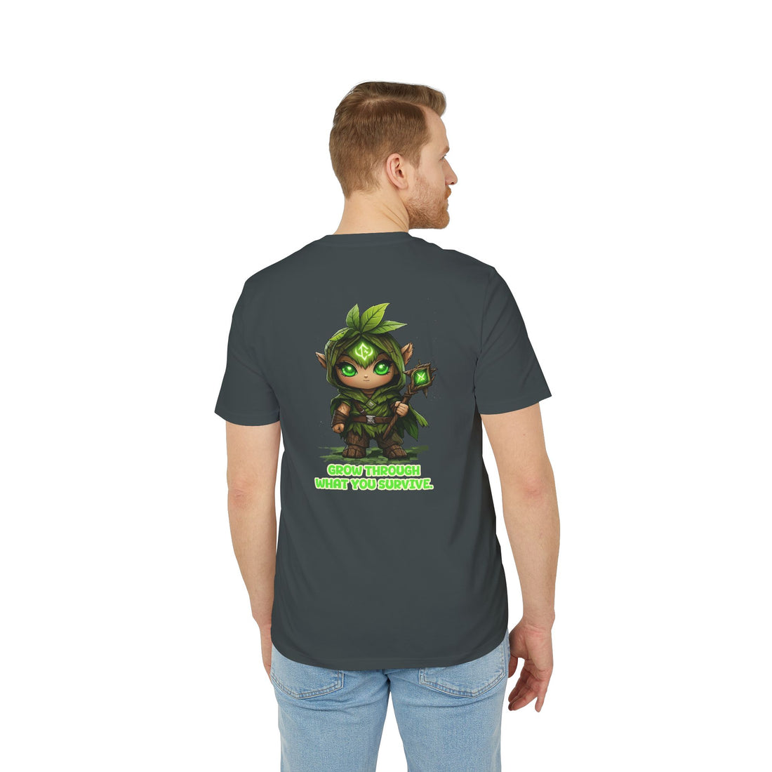 Embrace Your Demons T-Shirt — Cute Forest Mage Graphic Tee