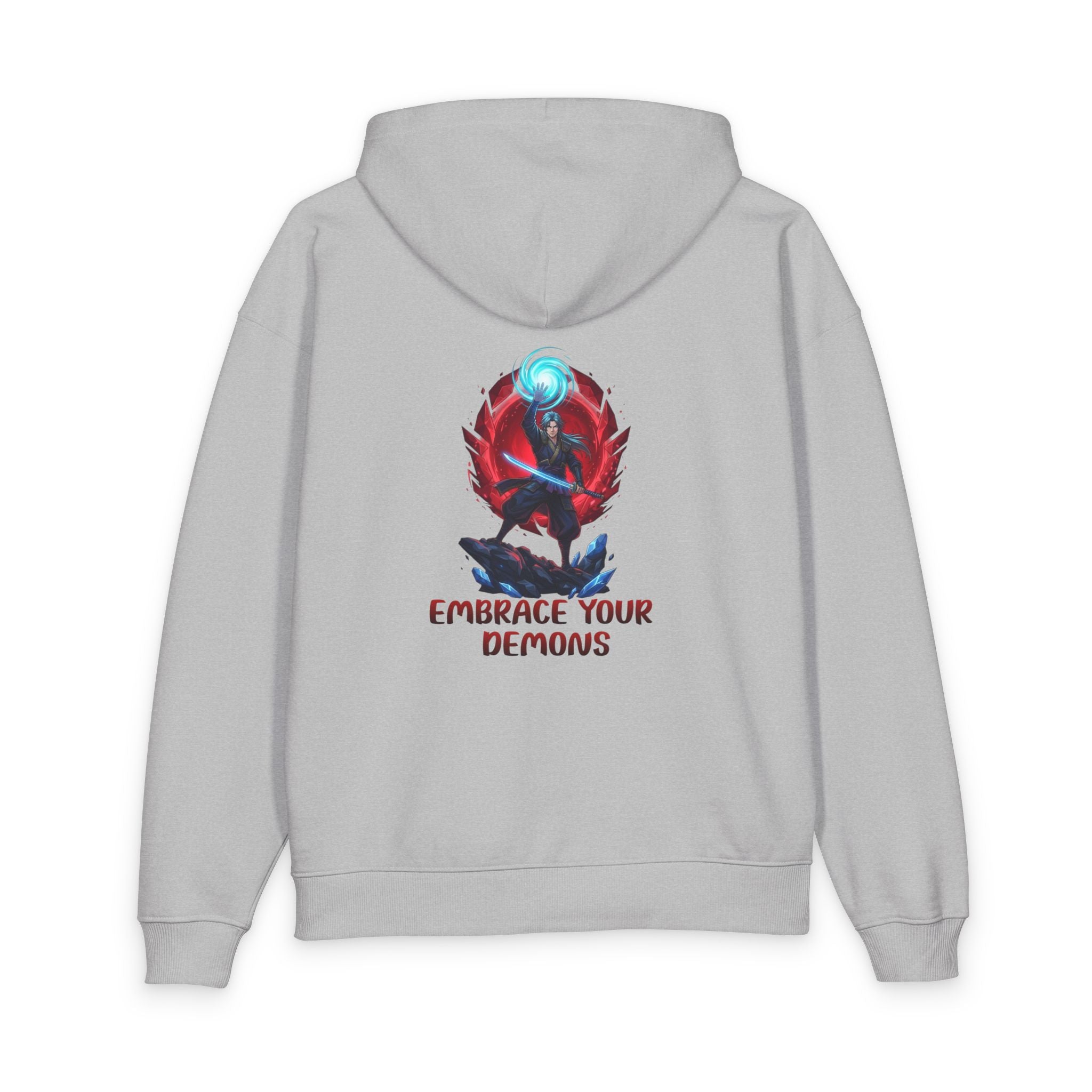 Embrace Your Demons Hoodie — Graphic Spirituality Pullover