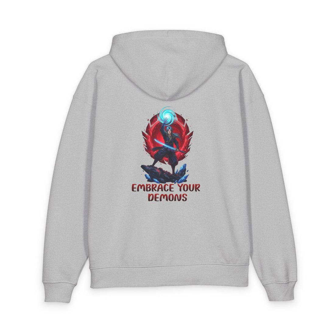 Embrace Your Demons Hoodie — Graphic Spirituality Pullover