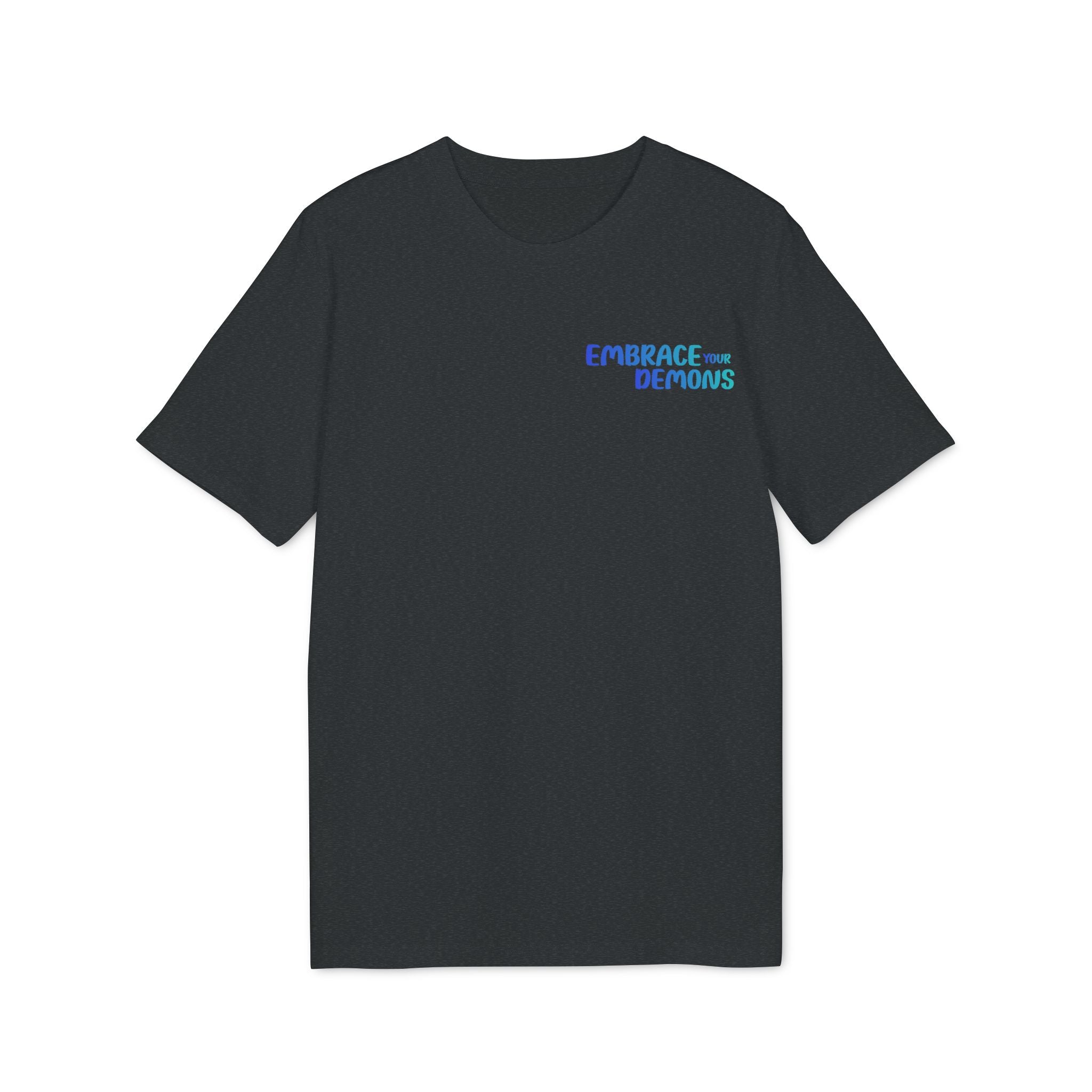 Samurai Shadow Tee — "Embrace the Demons" Graphic T-Shirt