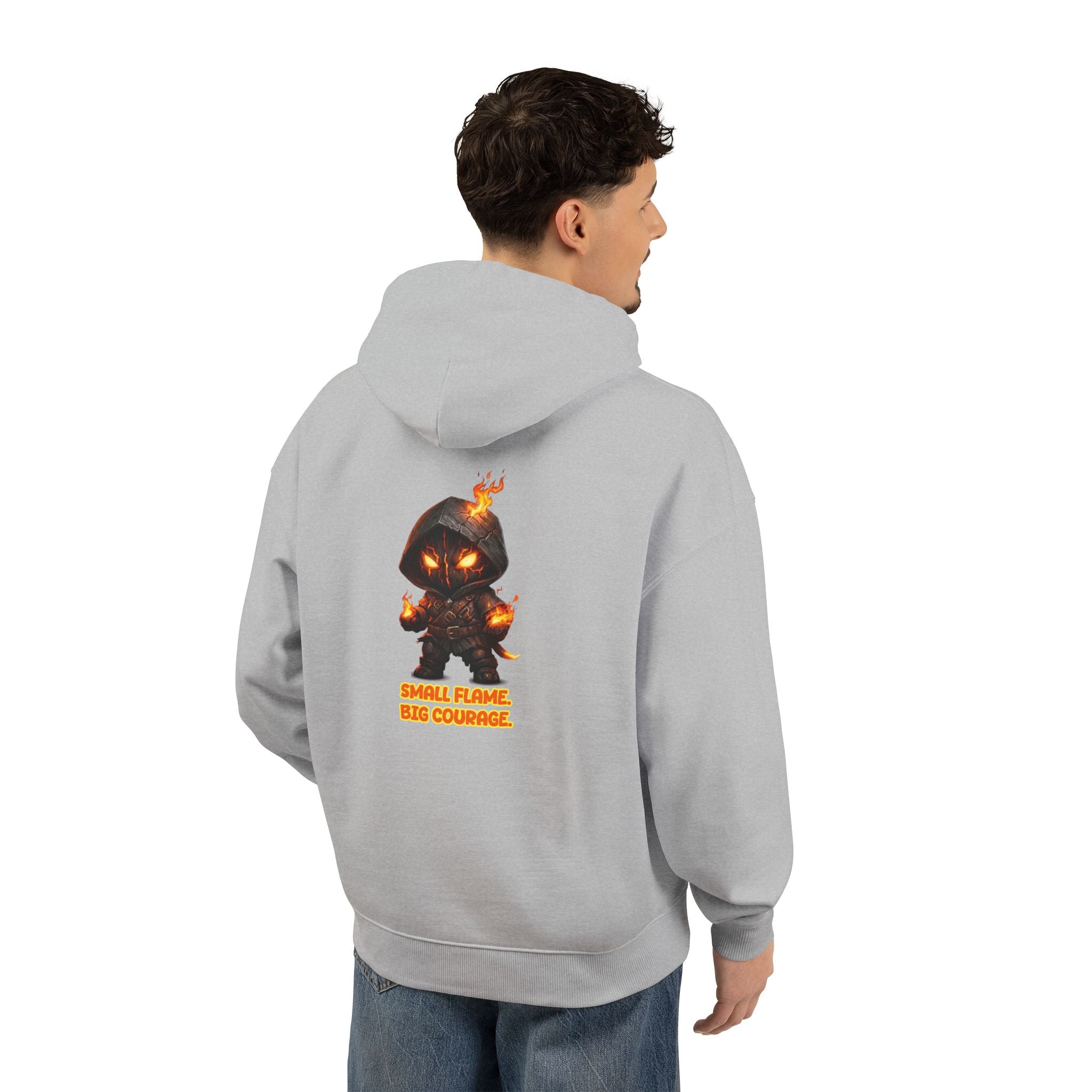 Embrace Your Demons Hoodie — Cute Fiery Demon Graphic Sweatshirt
