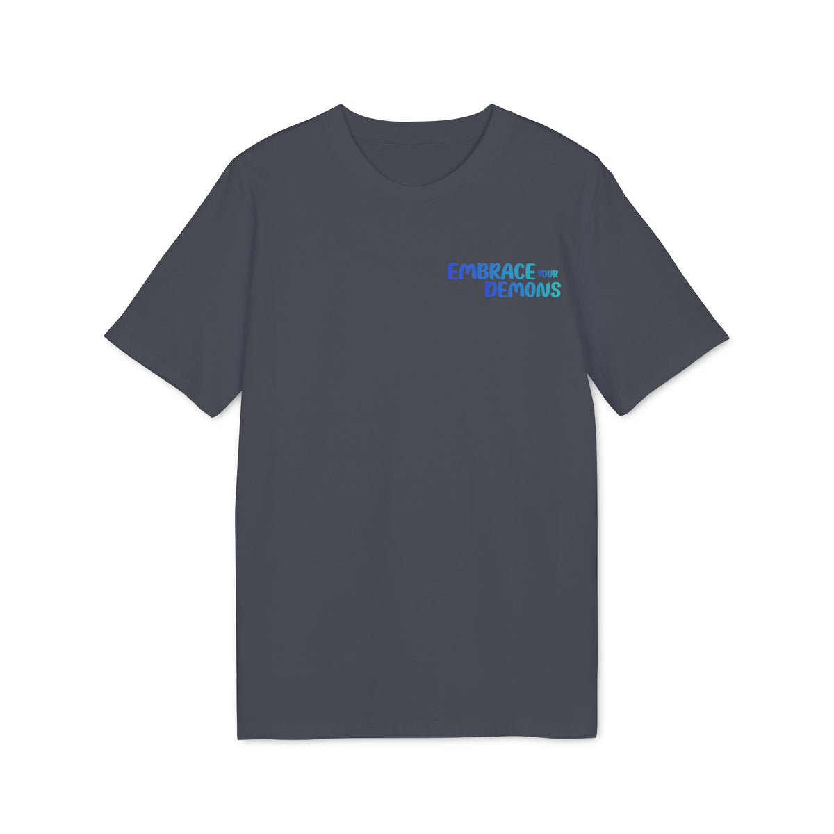 Samurai Shadow Tee — "Embrace the Demons" Graphic T-Shirt