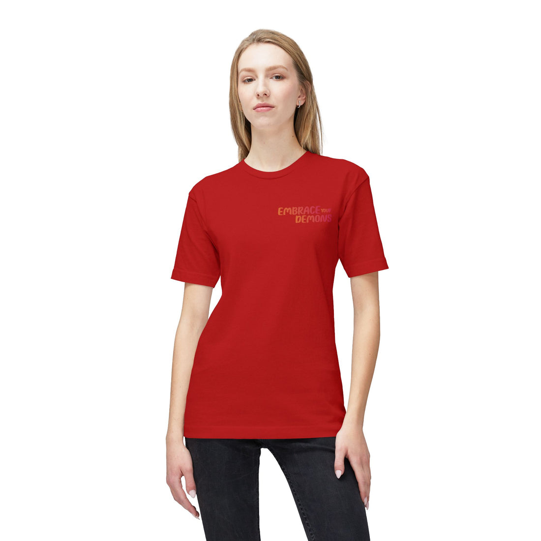 Embrace Your Demons  T-shirt Unisex Midweight
