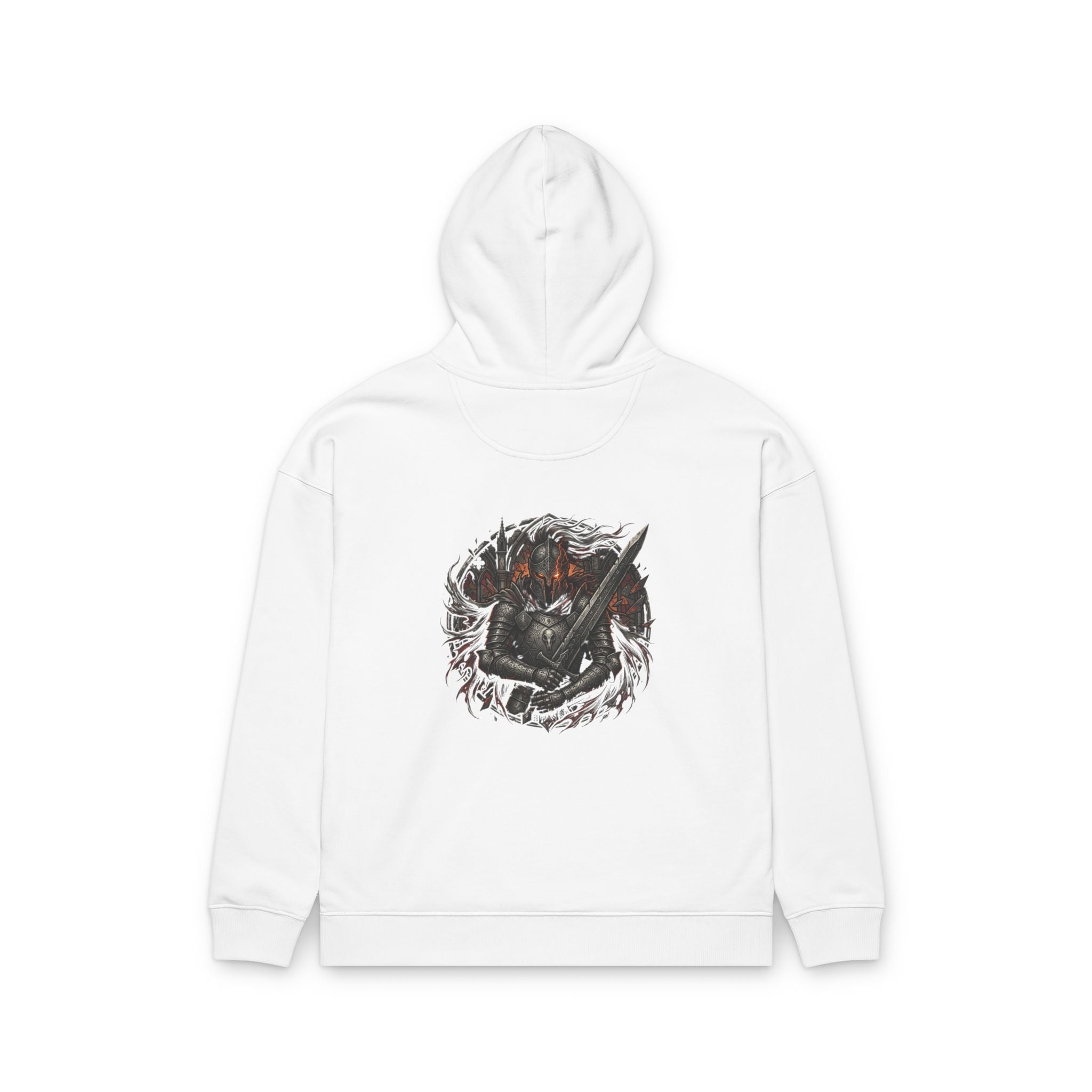 Embrace Your Demons Hoodie — Graphic Organic Relaxed Pullover