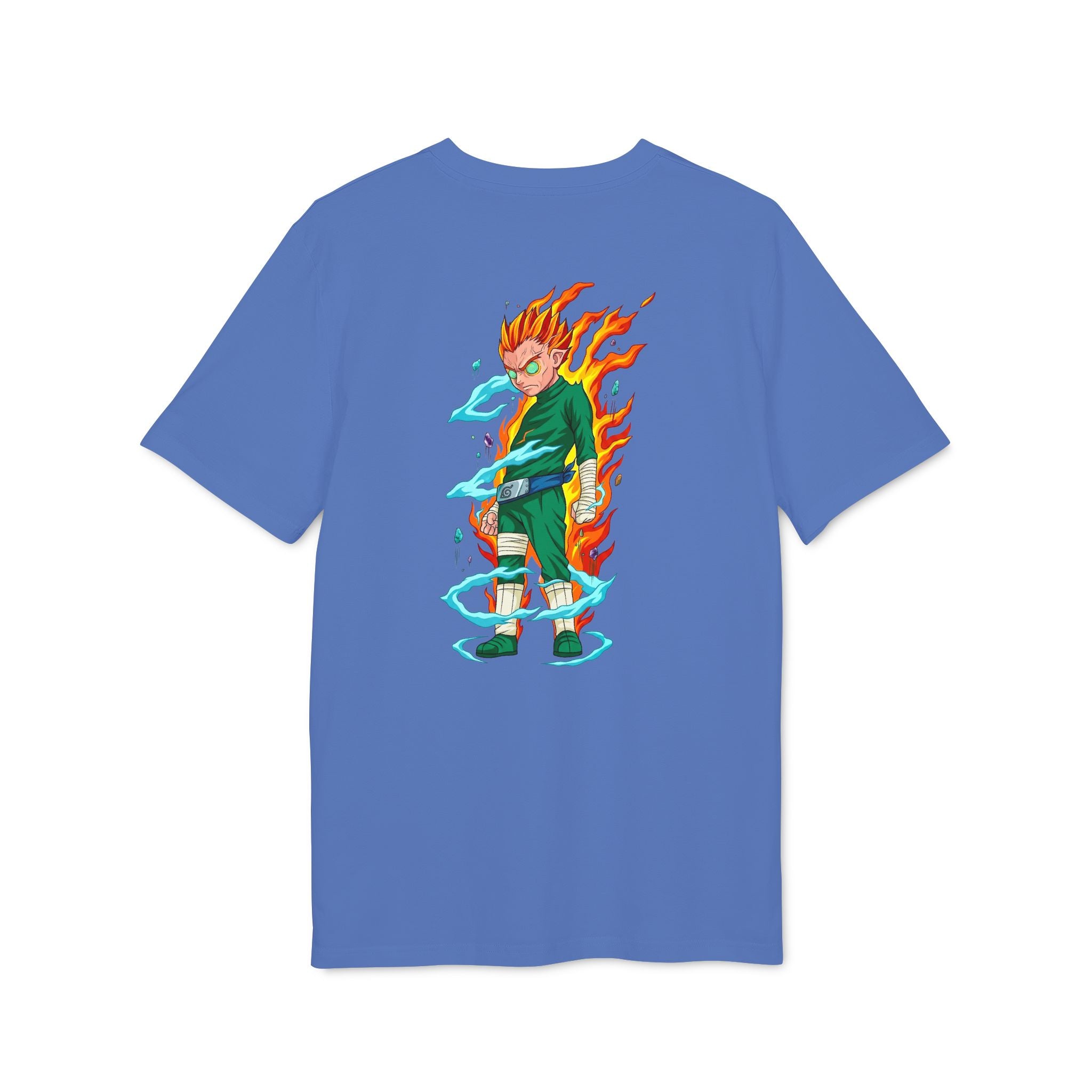 Anime Flame Warrior Graphic T-Shirt