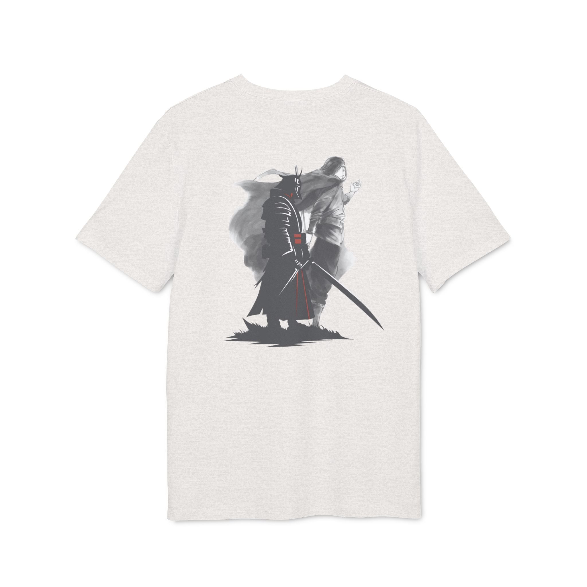 Samurai Shadow Tee — "Embrace the Demons" Graphic T-Shirt