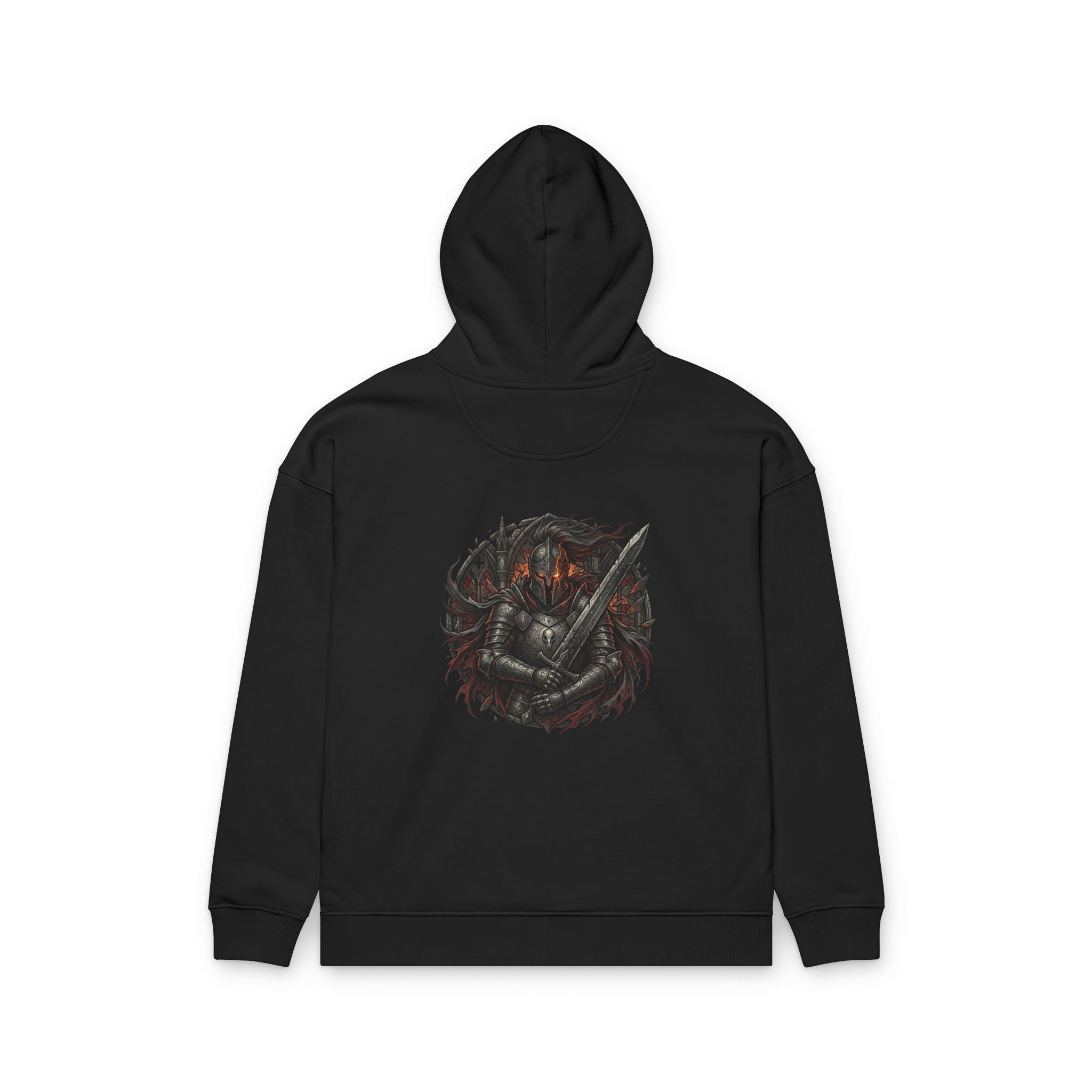 Embrace Your Demons Hoodie — Graphic Organic Relaxed Pullover