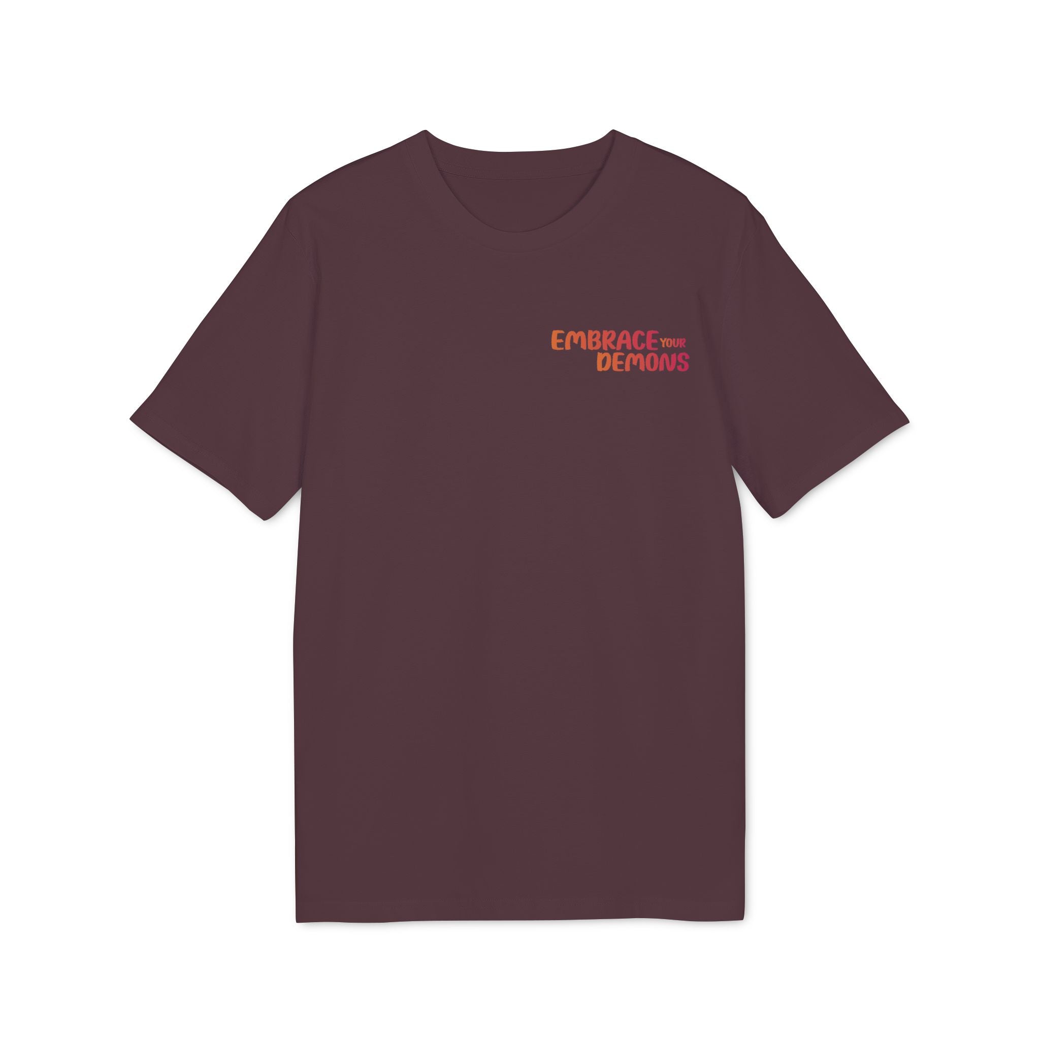 Embrace Your Demons T-Shirt — Gothic Demon Rider Graphic Tee