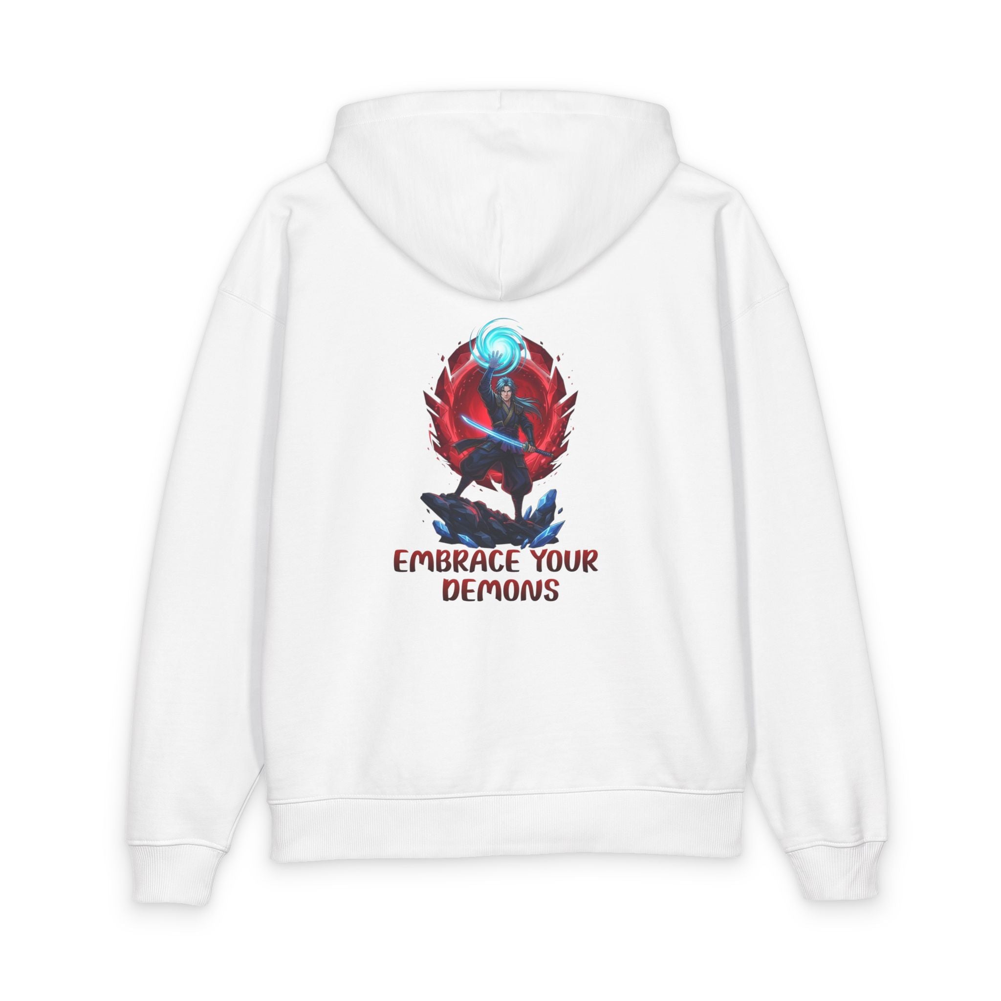 Embrace Your Demons Hoodie — Graphic Spirituality Pullover