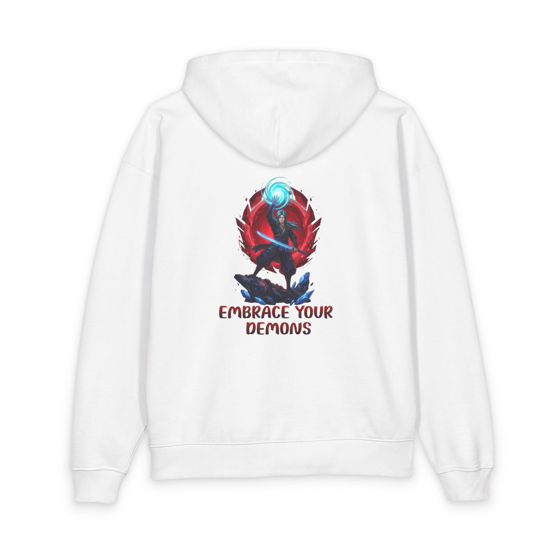 Embrace Your Demons Hoodie — Graphic Spirituality Pullover