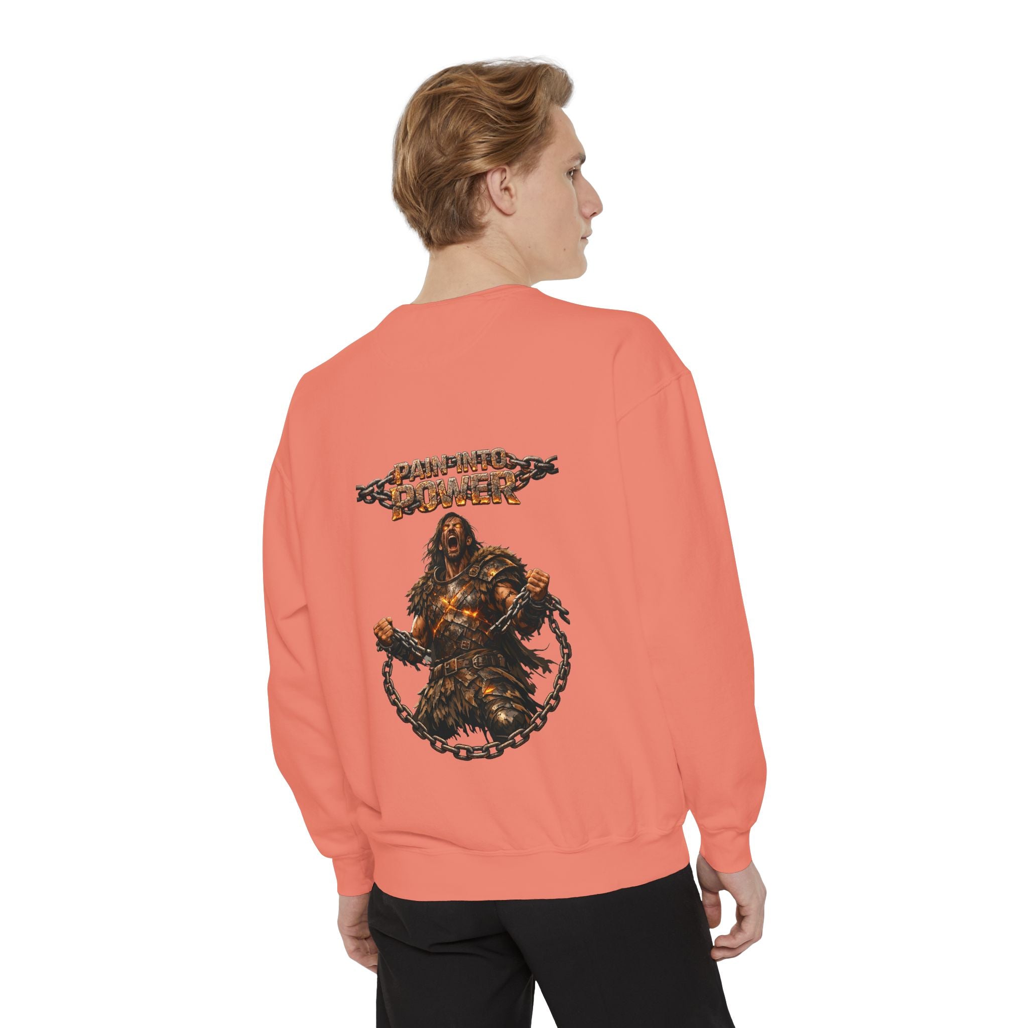 Embrace Your Demons Sweatshirt — Viking Warrior Graphic Crewneck