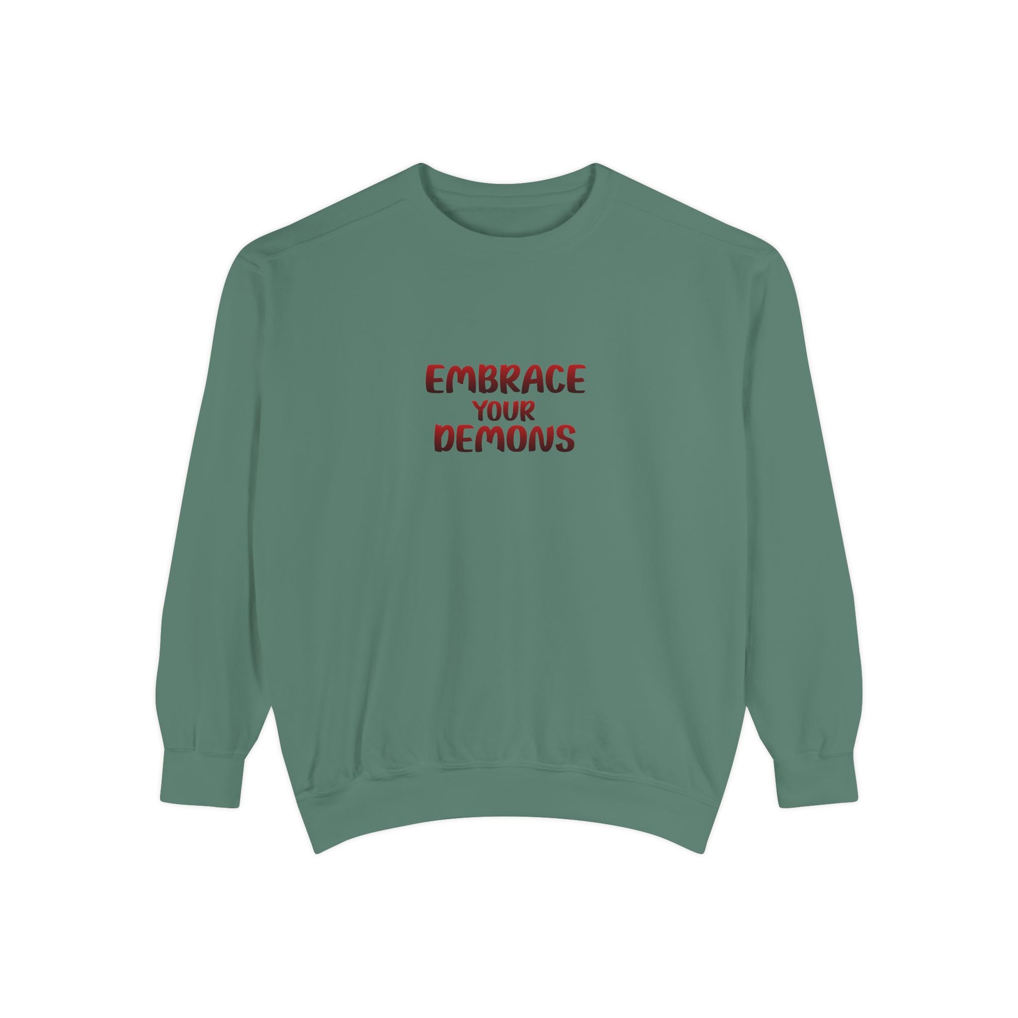 Beautifully Dengerous Unisex Garment-Dyed Sweatshirt