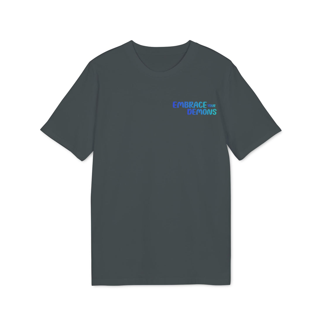 Samurai Shadow Tee — "Embrace the Demons" Graphic T-Shirt