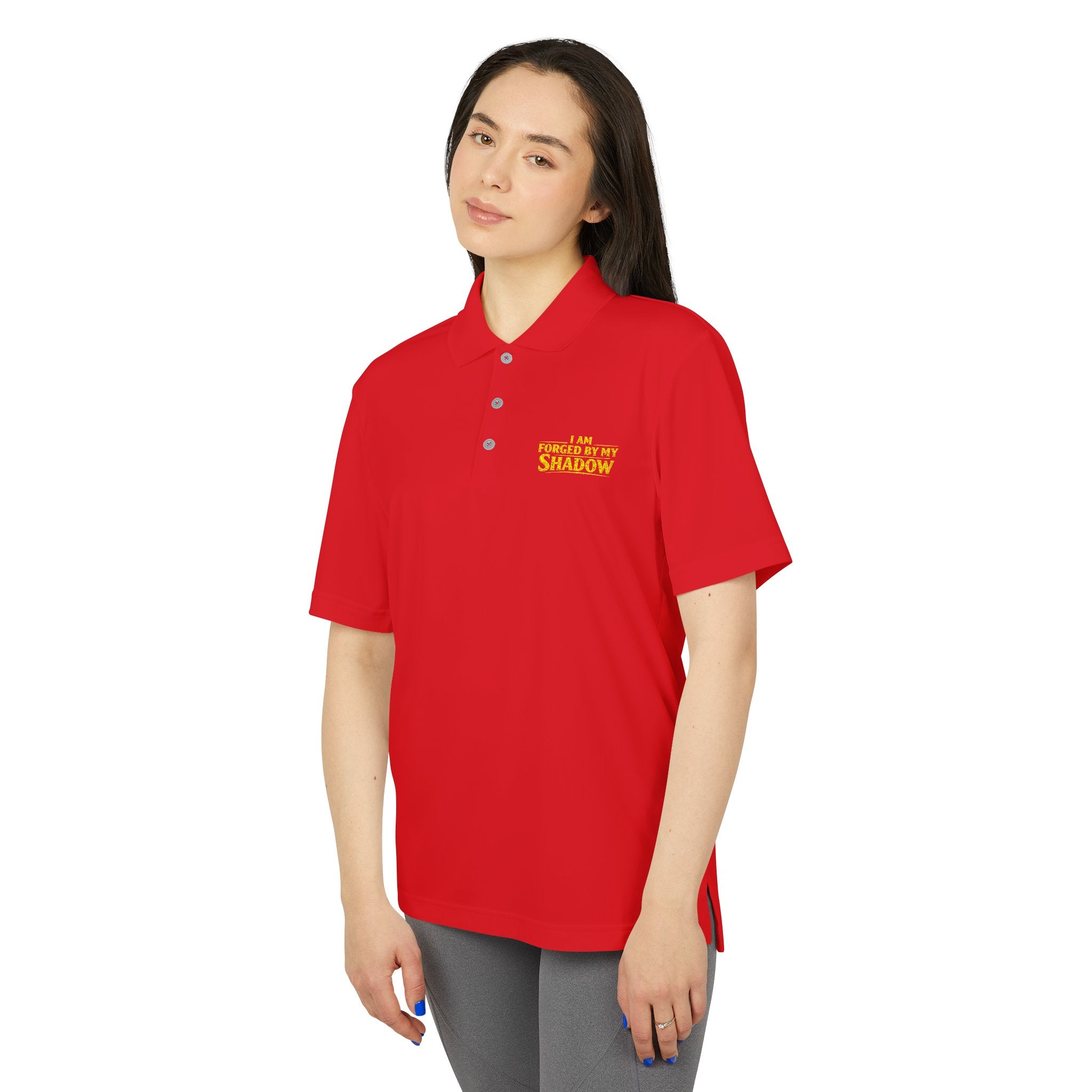 Embrace Your Demons Performance Polo Minimalist Golf Shirt