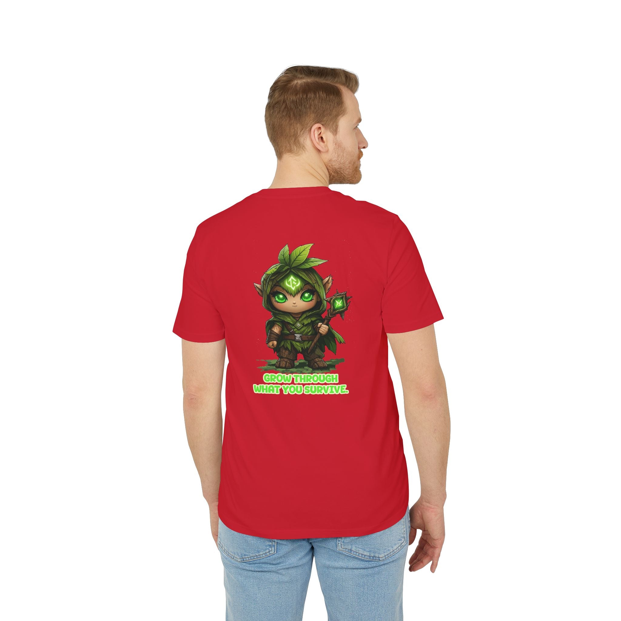 Embrace Your Demons T-Shirt — Cute Forest Mage Graphic Tee