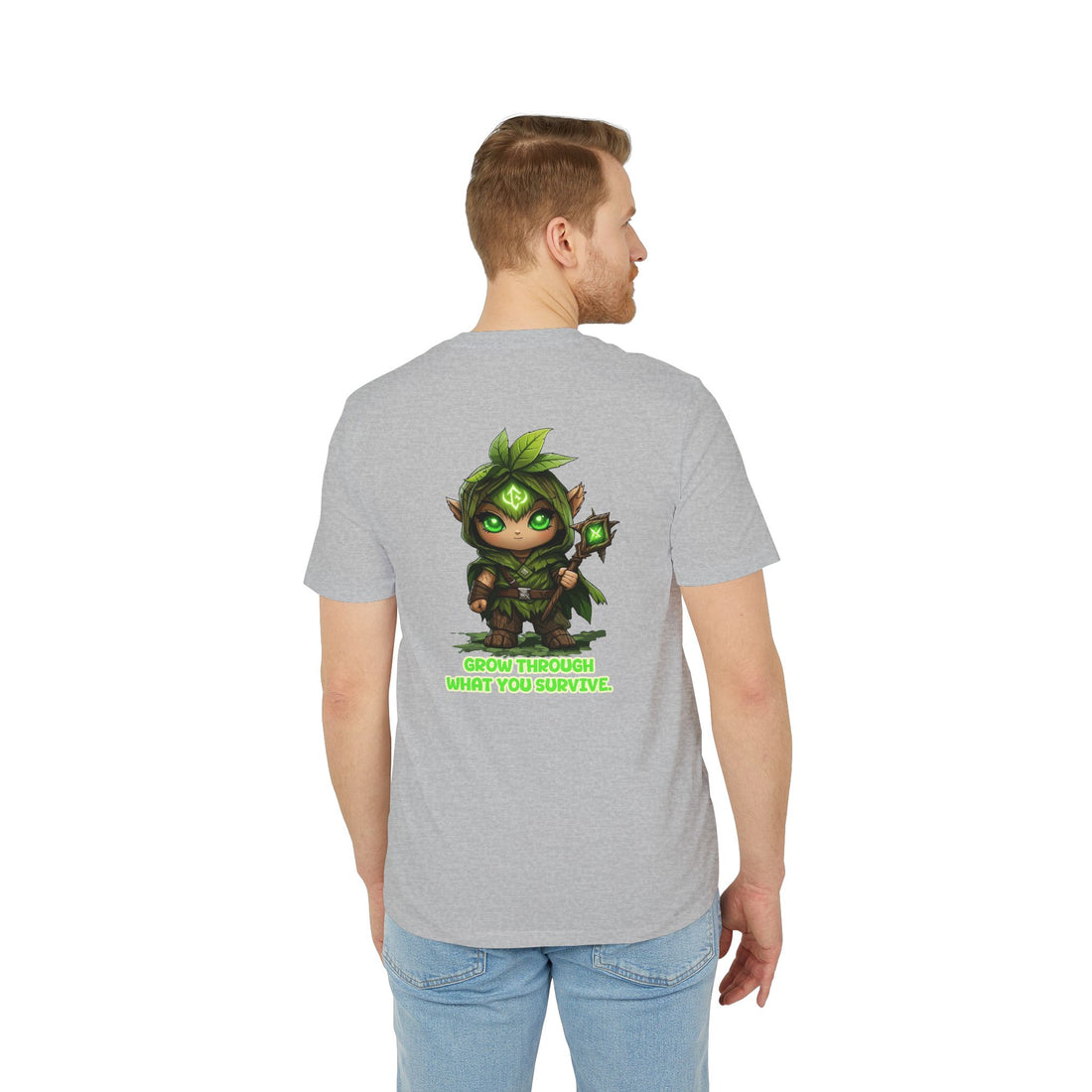 Embrace Your Demons T-Shirt — Cute Forest Mage Graphic Tee