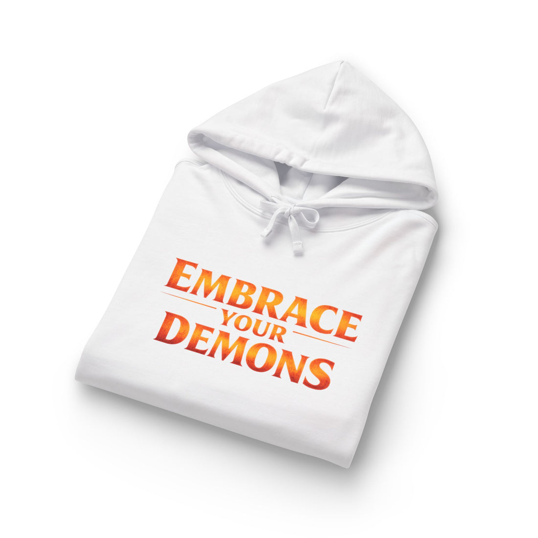 Embrace Your Demons Hoodie — 'Beautifully Dangerous' Graphic Organic Hoodie