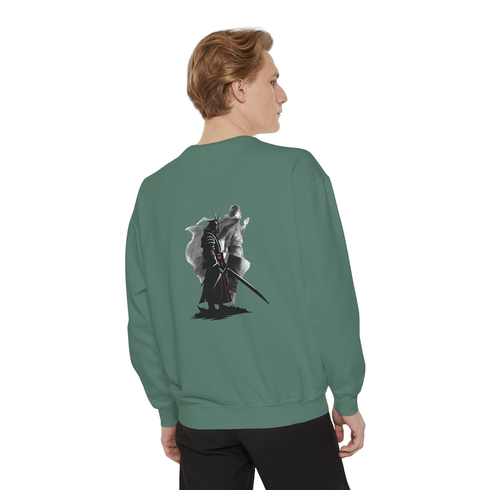 Embrace Your Demons Sweatshirt — Samurai Warrior Graphic Crewneck