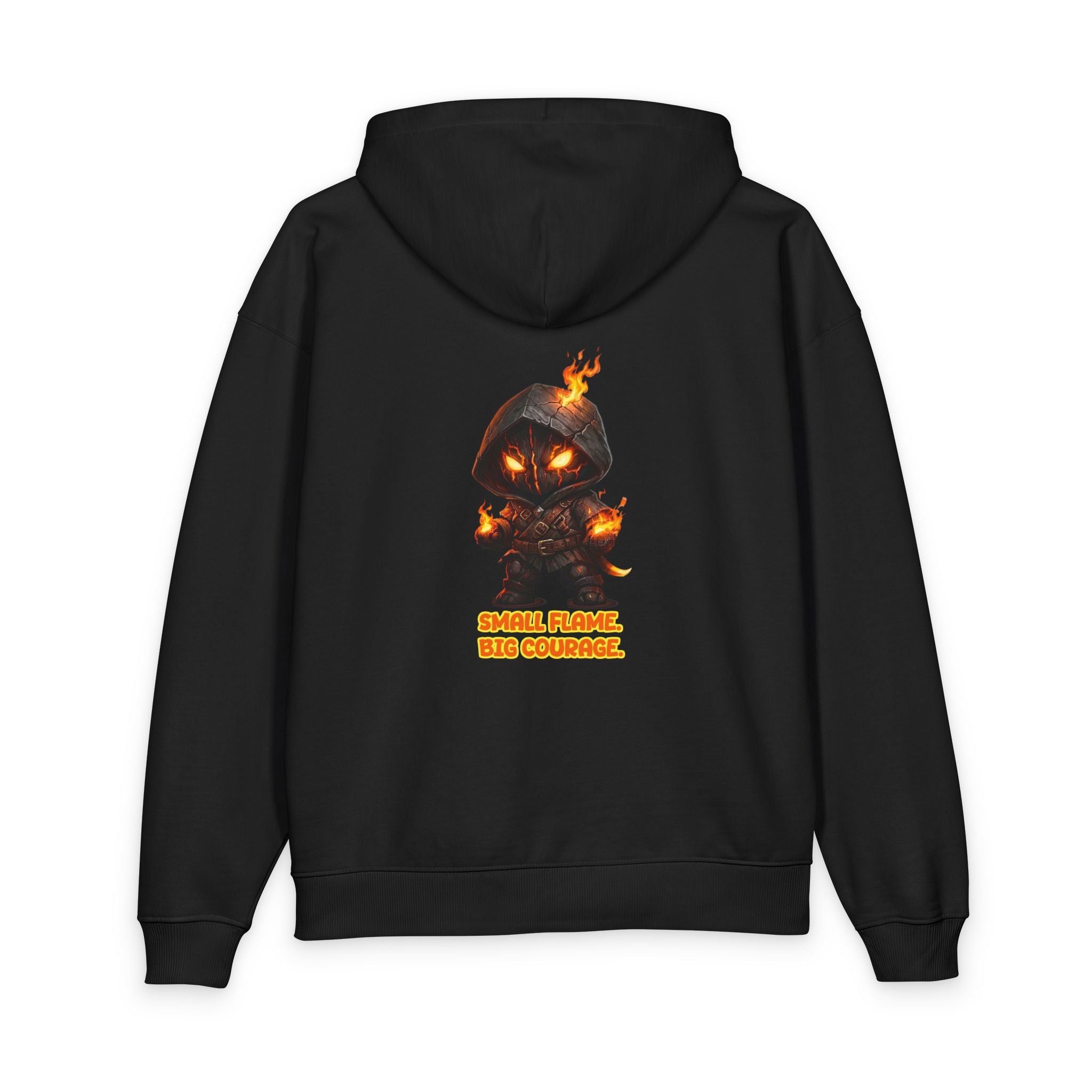 Embrace Your Demons Hoodie — Cute Fiery Demon Graphic Sweatshirt