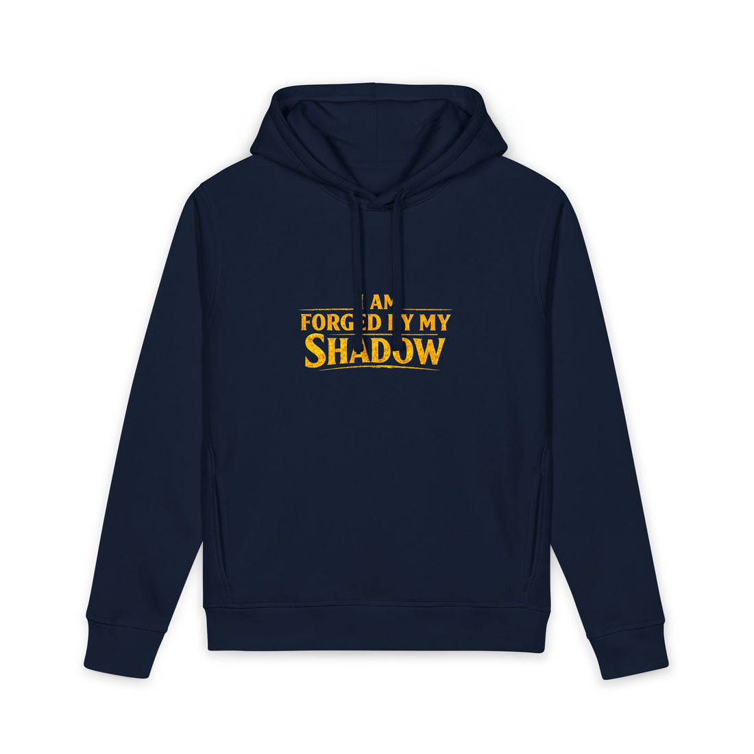 Forged by My Shadow Hoodie — Fantasy Warrior Graphic Hoodie