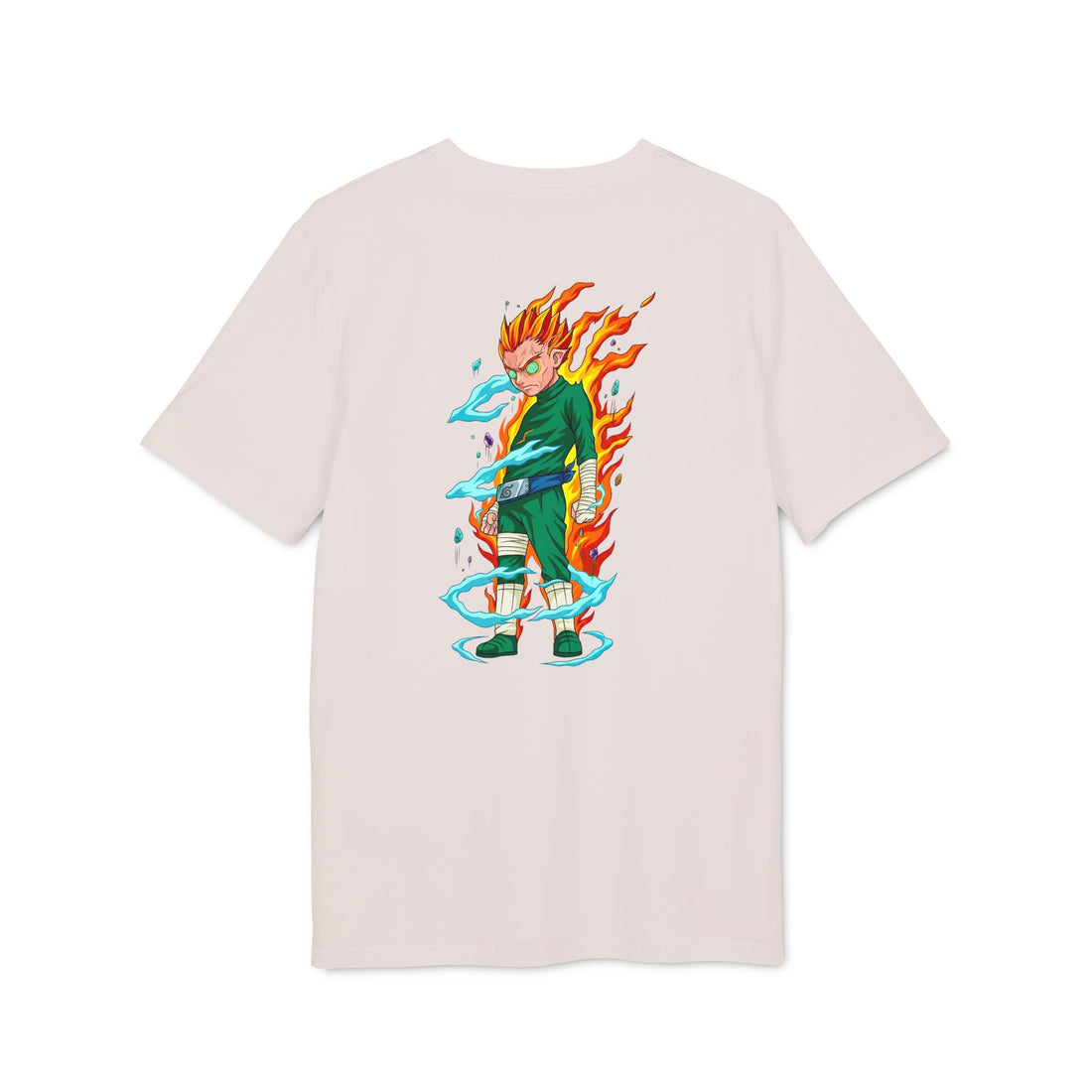 Anime Flame Warrior Graphic T-Shirt