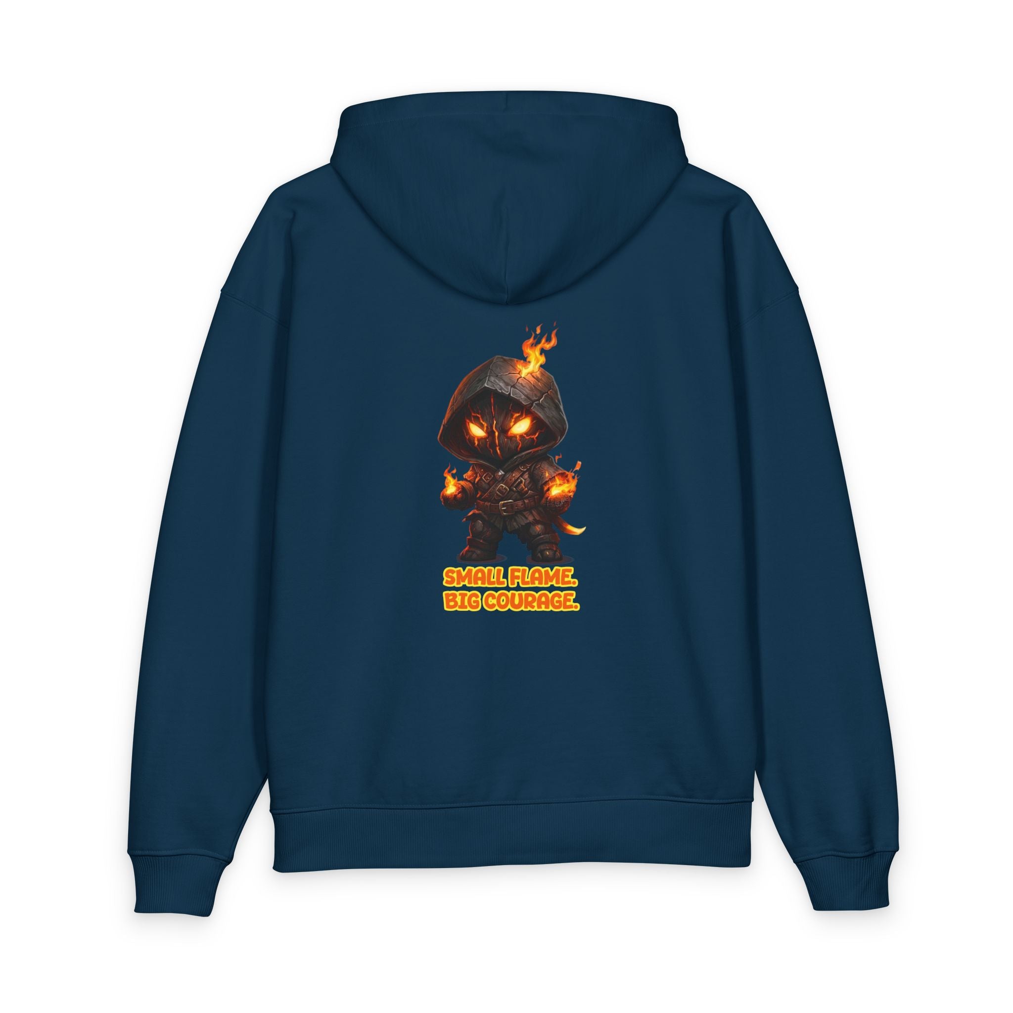 Embrace Your Demons Hoodie — Cute Fiery Demon Graphic Sweatshirt