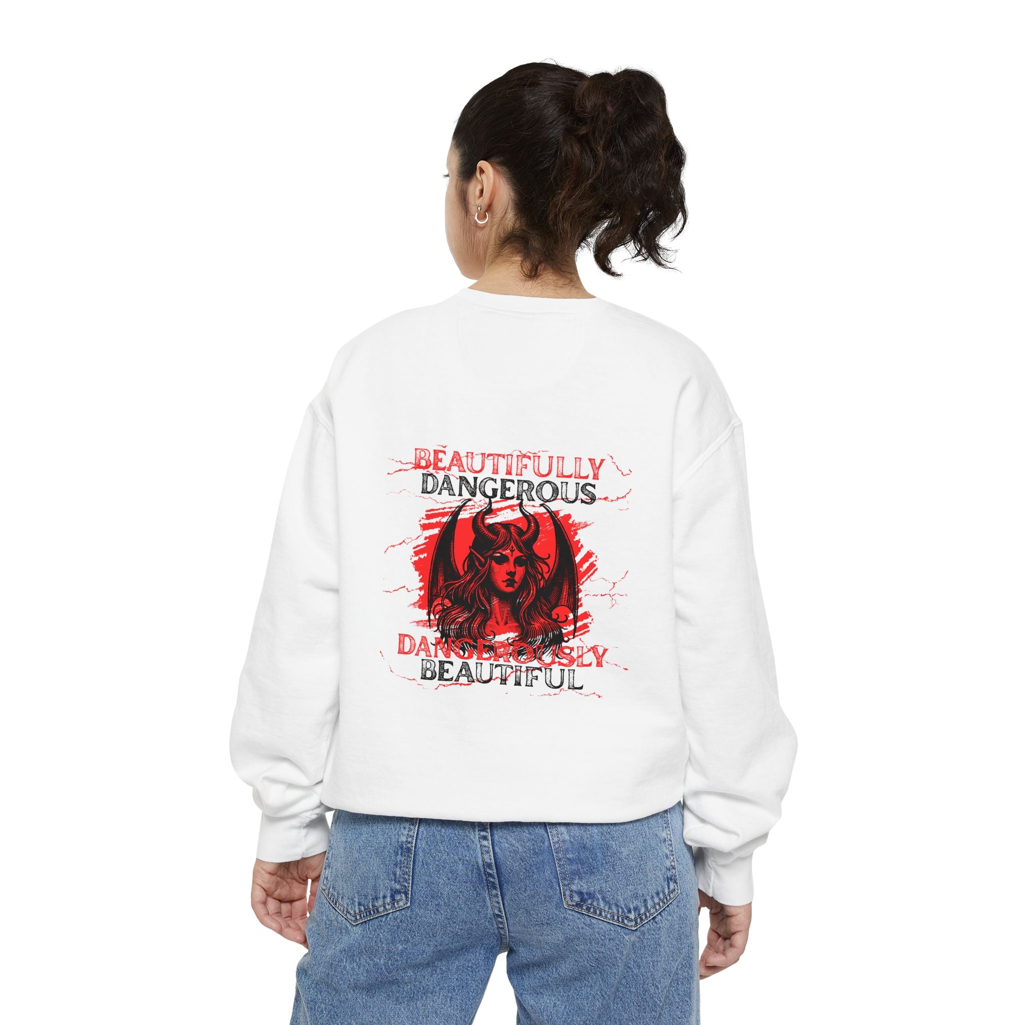 Embrace Your Demons Sweatshirt — Beautifully Dangerous Graphic Crewneck
