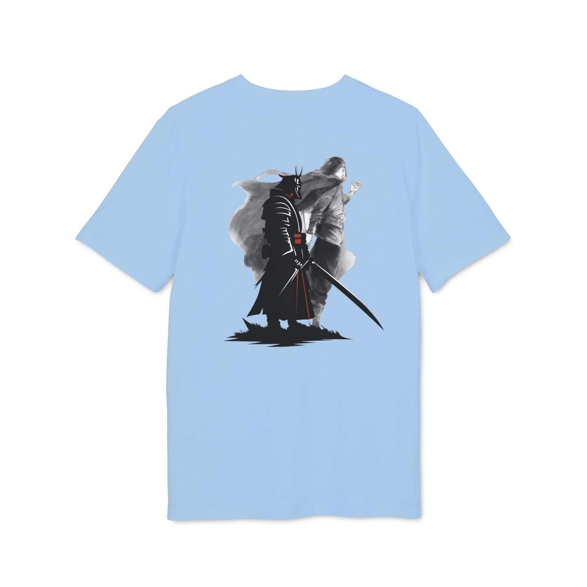 Samurai Shadow Tee — "Embrace the Demons" Graphic T-Shirt