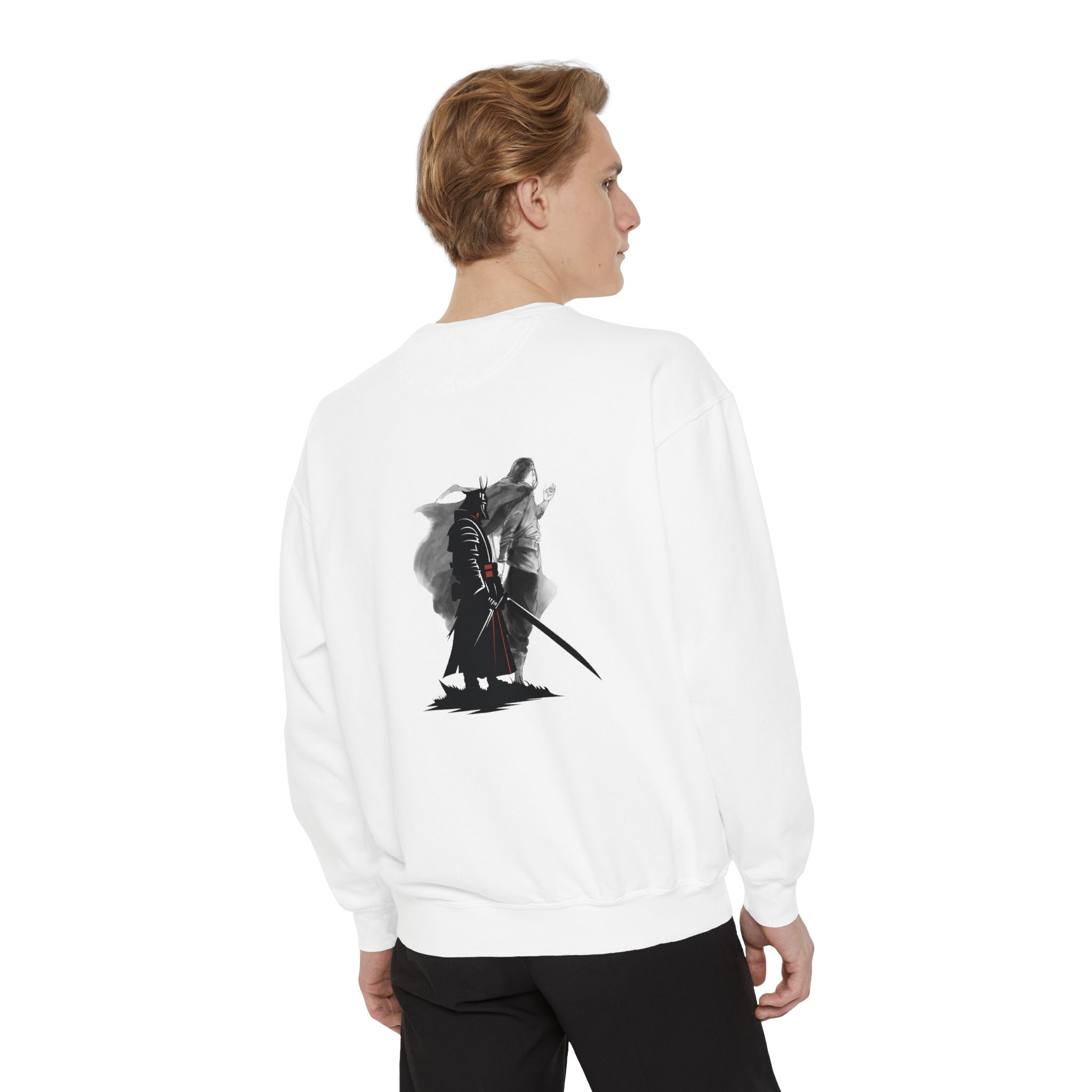 Embrace Your Demons Sweatshirt — Samurai Warrior Graphic Crewneck