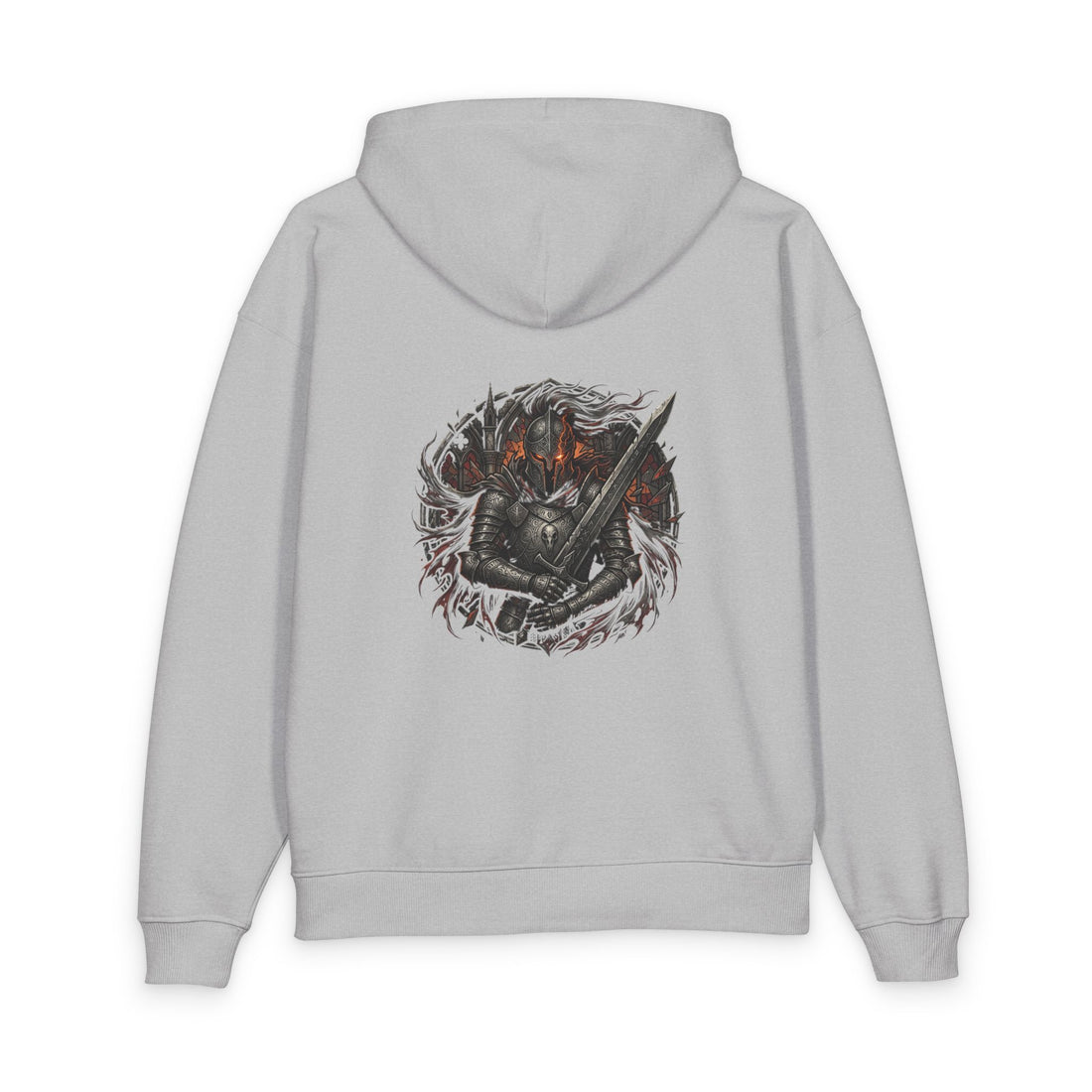 Embrace Your Demons Hoodie — Graphic Organic Relaxed Pullover